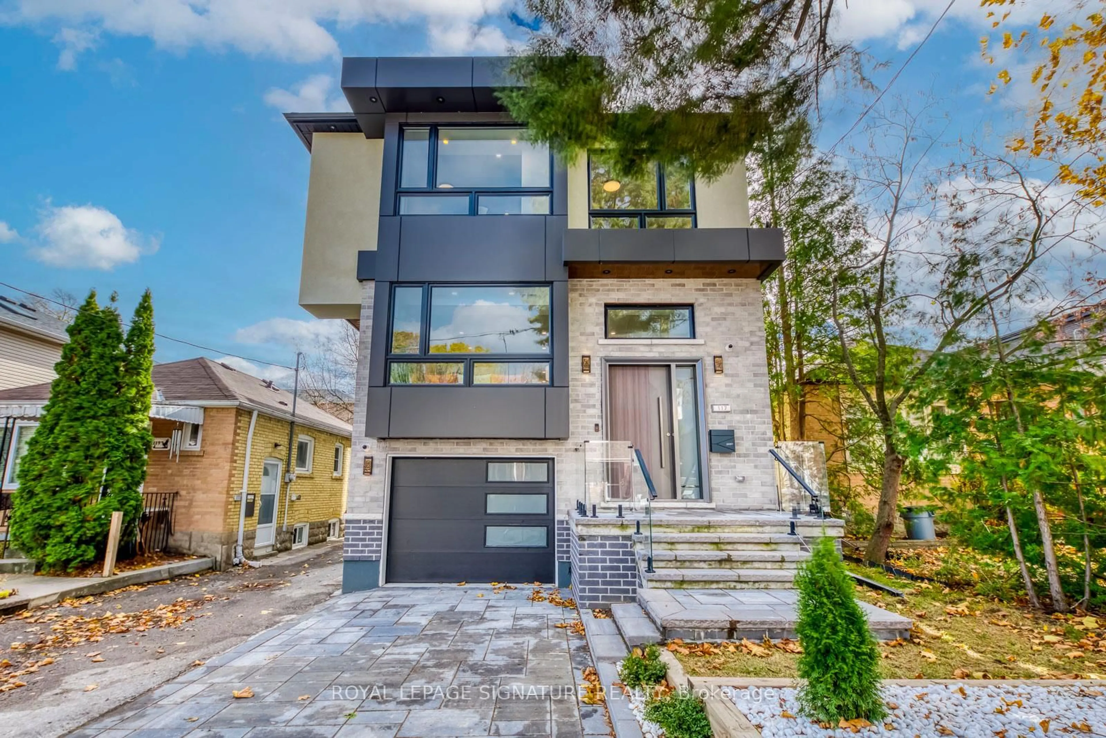 Home with brick exterior material, street for 117 Holborne Ave, Toronto Ontario M4C 2R3