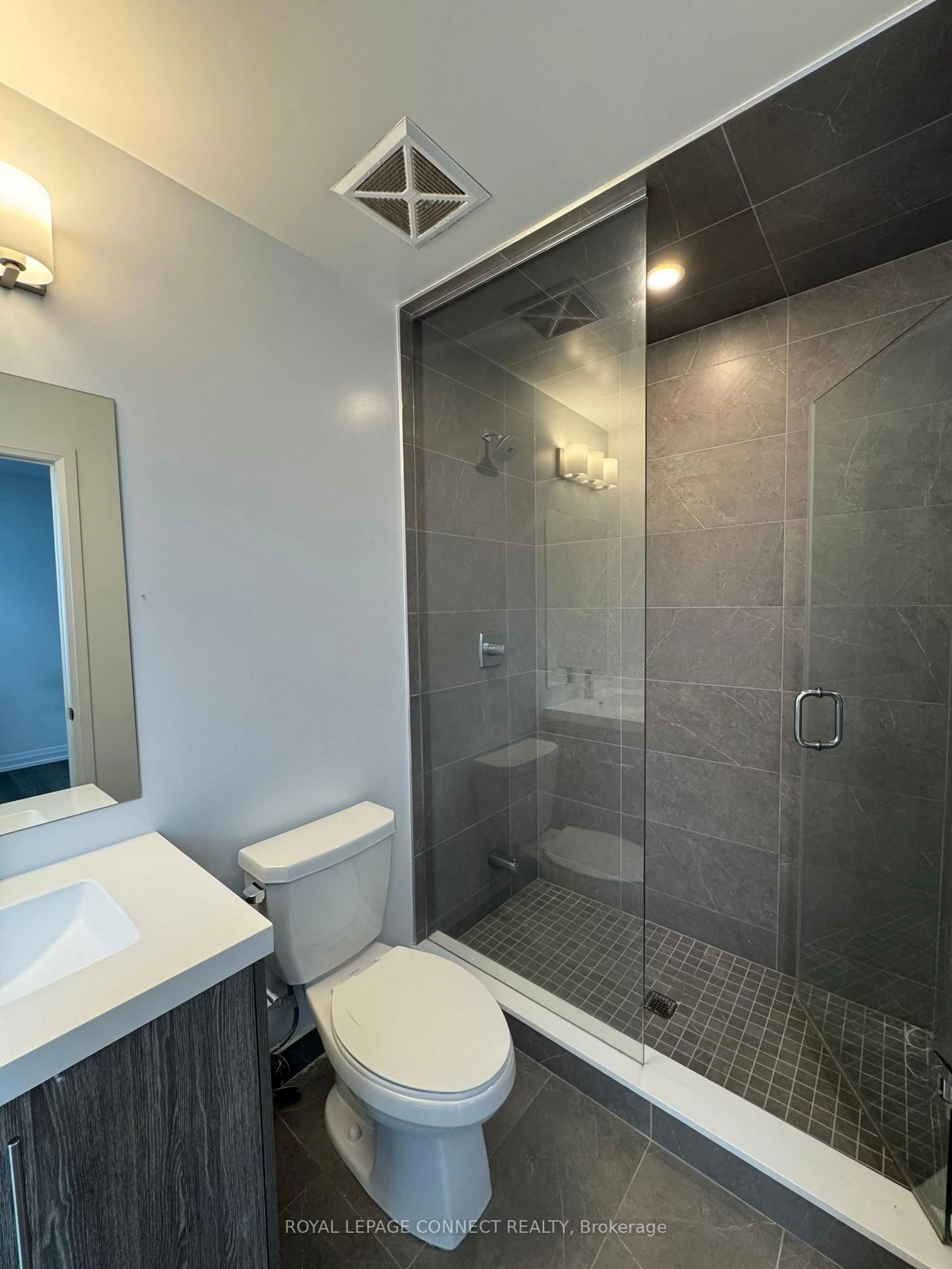 Contemporary bathroom, ceramic/tile floor for 286 Main St #PH08, Toronto Ontario M4C 0B3
