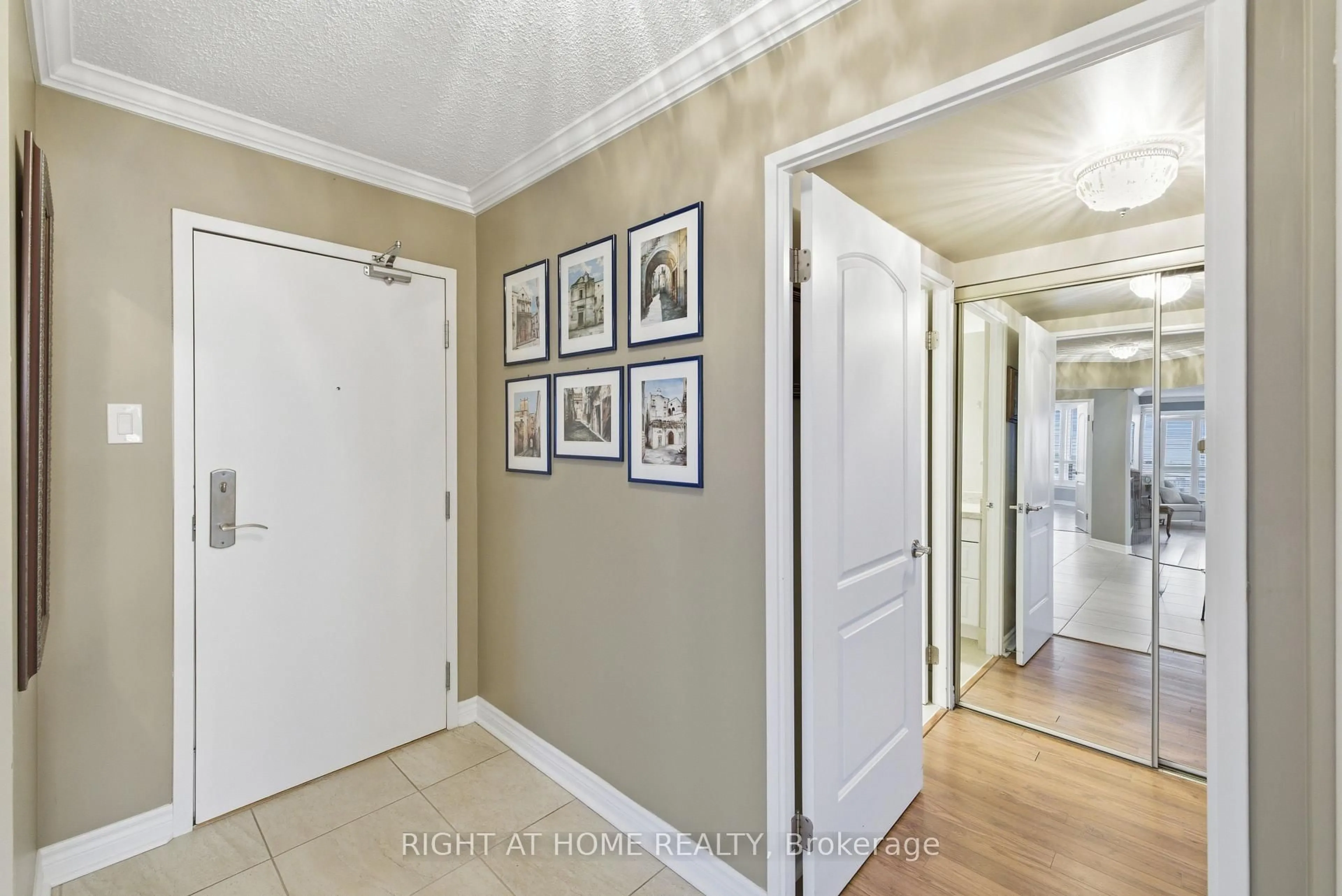 Indoor entryway for 1890 Valley Farm Rd #1104, Pickering Ontario L1V 6B4