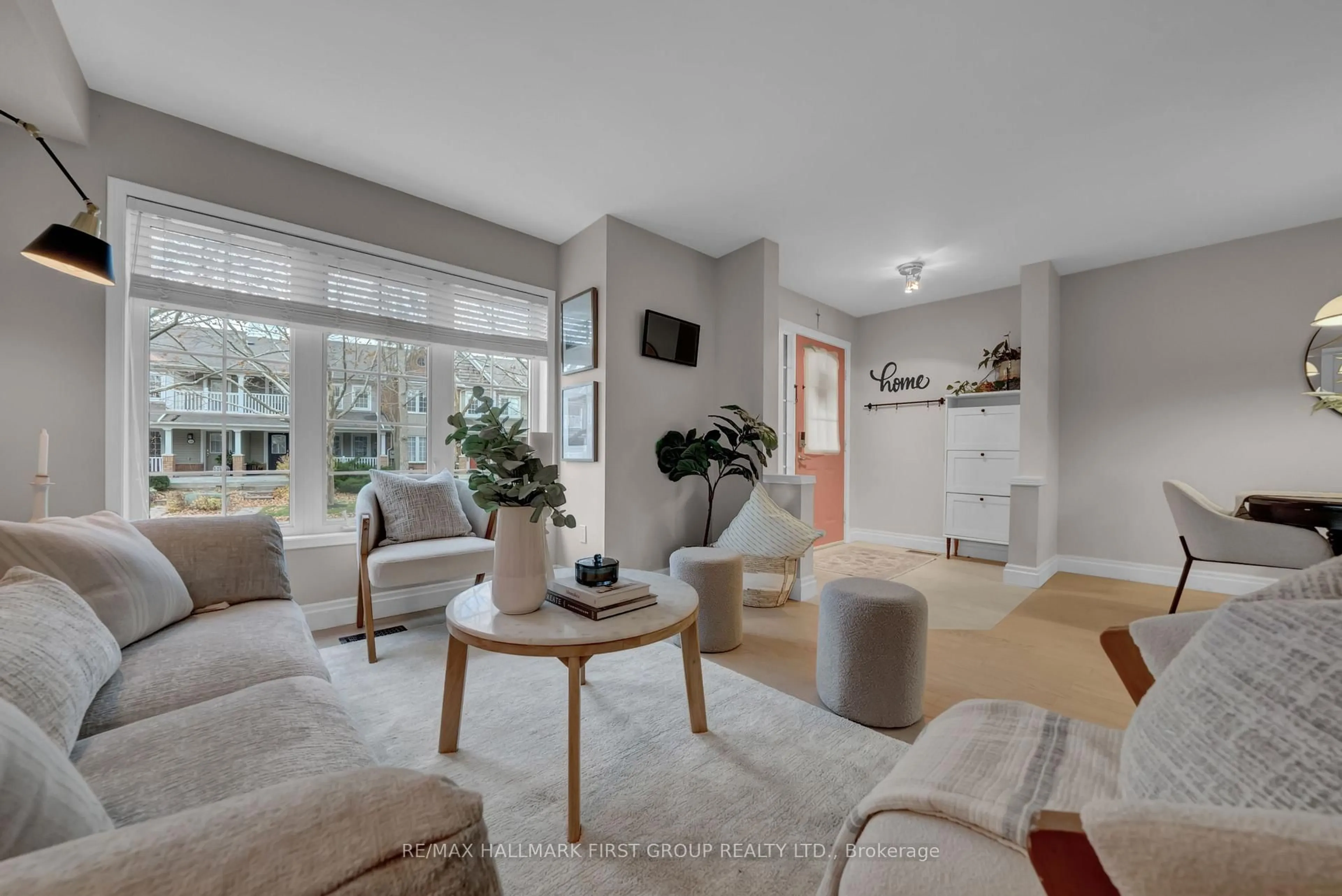 Living room with furniture, unknown for 136 Warwick Ave, Ajax Ontario L1Z 1L3