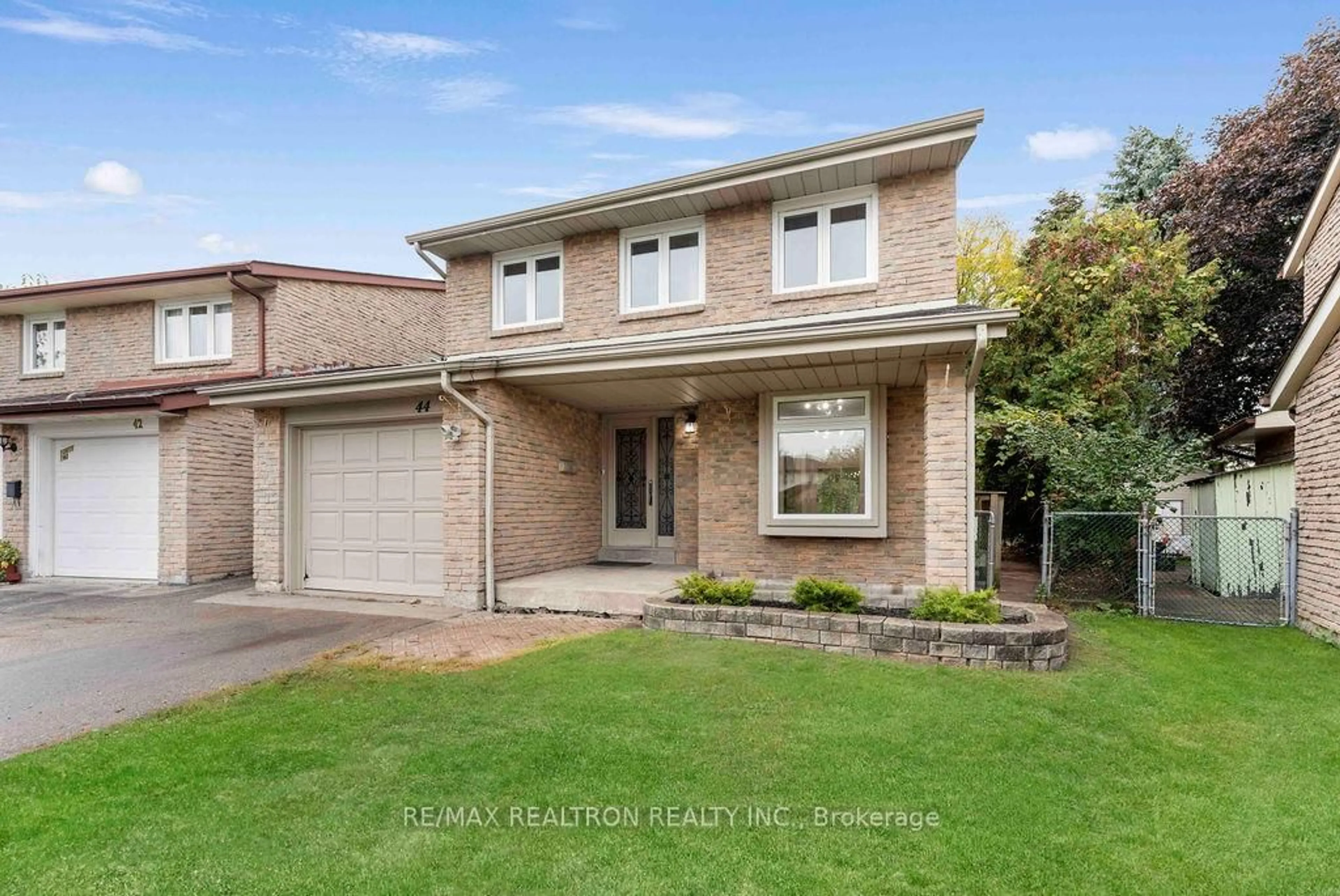 Home with brick exterior material, street for 44 Hood Cres, Toronto Ontario M1W 3C1