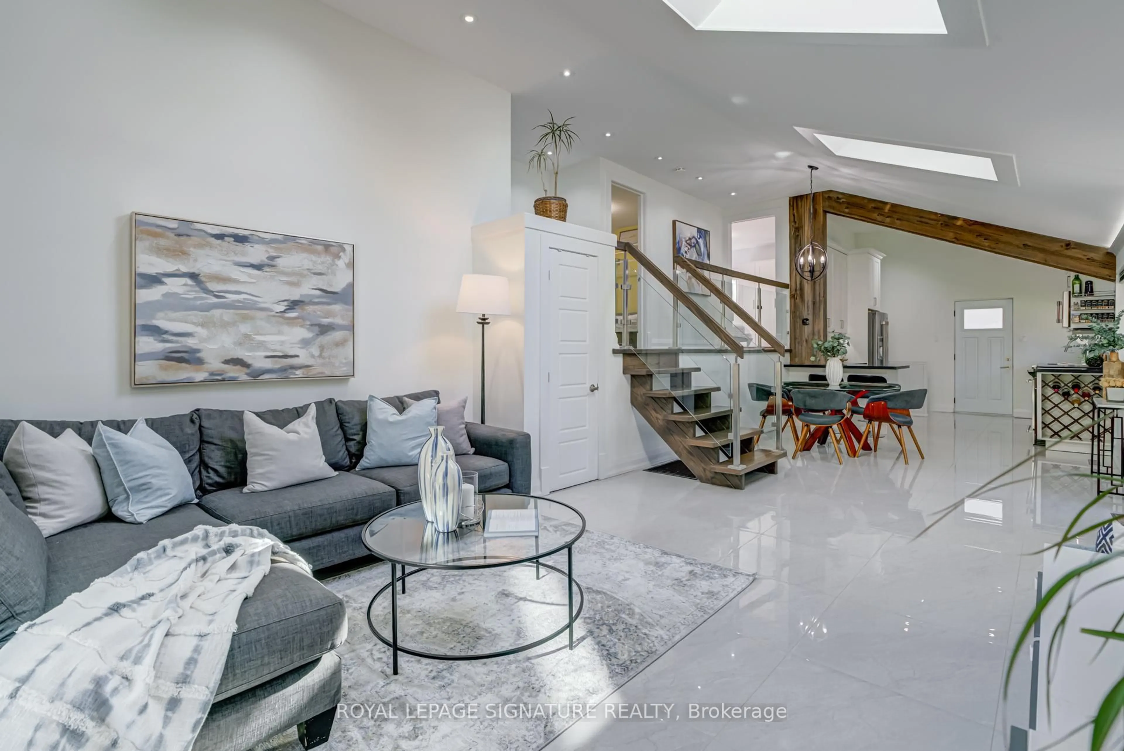 Living room with furniture, unknown for 57 Munson Cres, Toronto Ontario M1P 3M8