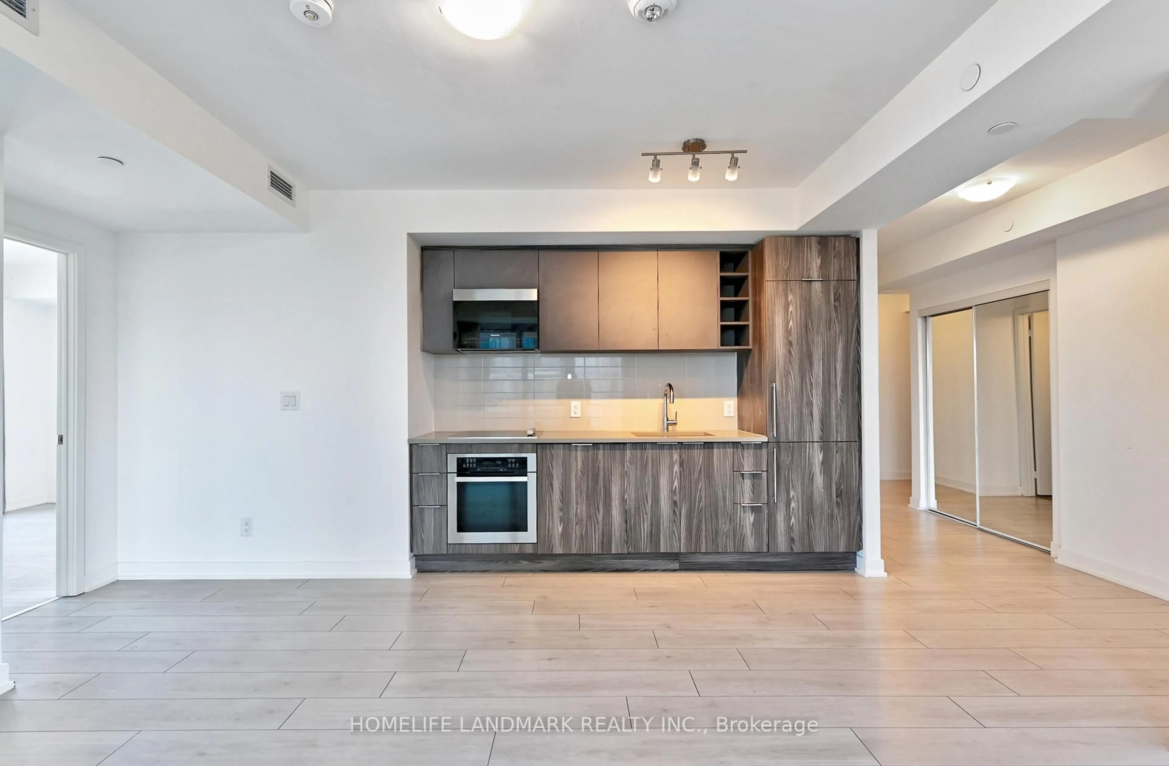 Open concept kitchen, unknown for 2033 Kennedy Rd #2203, Toronto Ontario M1T 0B9