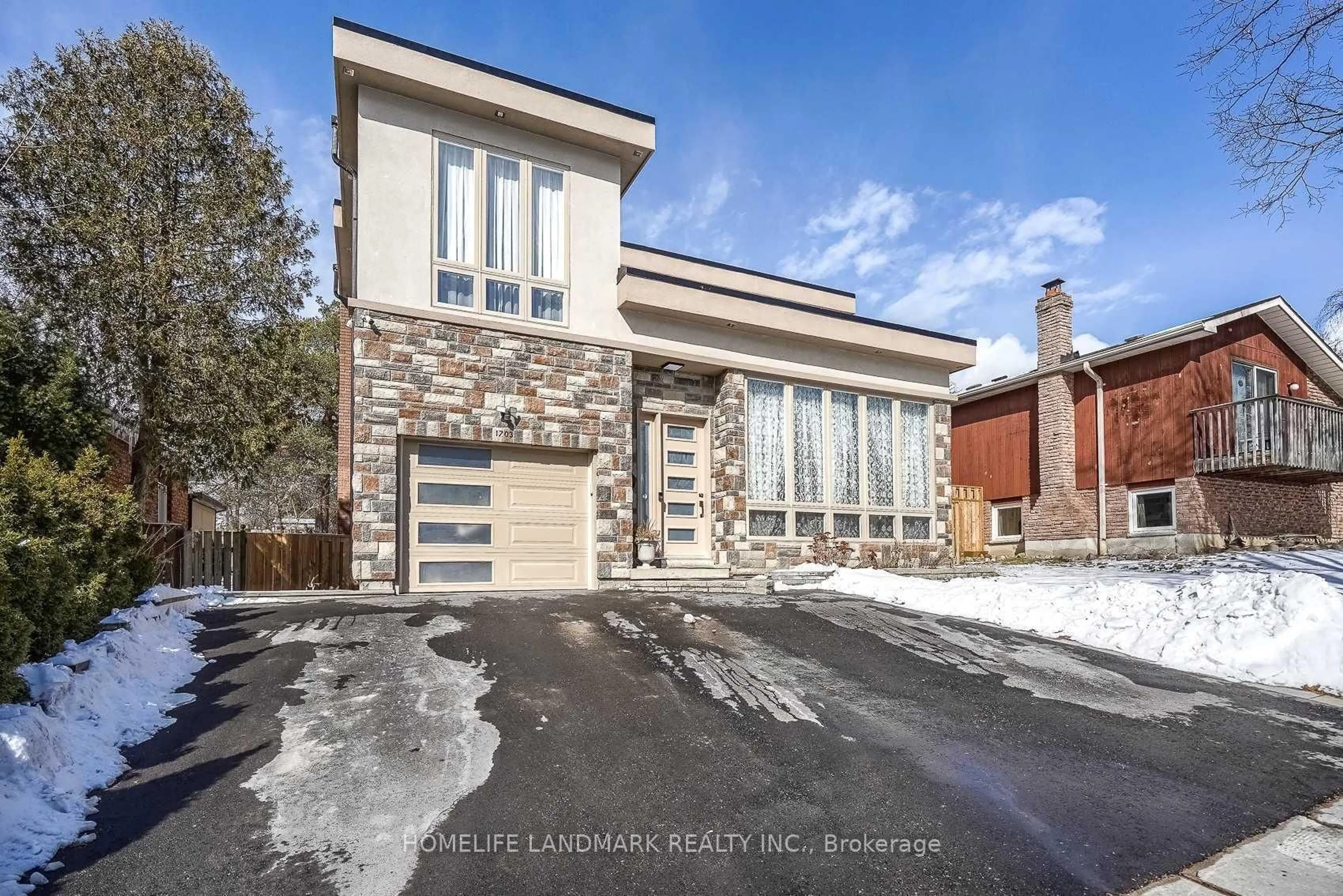 Home with brick exterior material, street for 1703 Shadybrook Dr, Pickering Ontario L1V 3A3