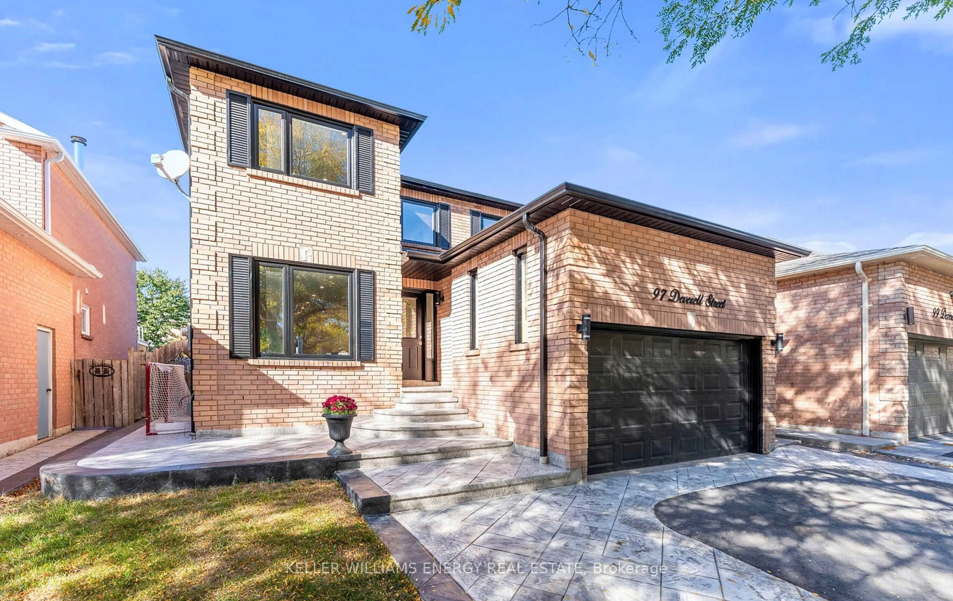 Home with brick exterior material, street for 97 Deverell St, Whitby Ontario L1R 1V9