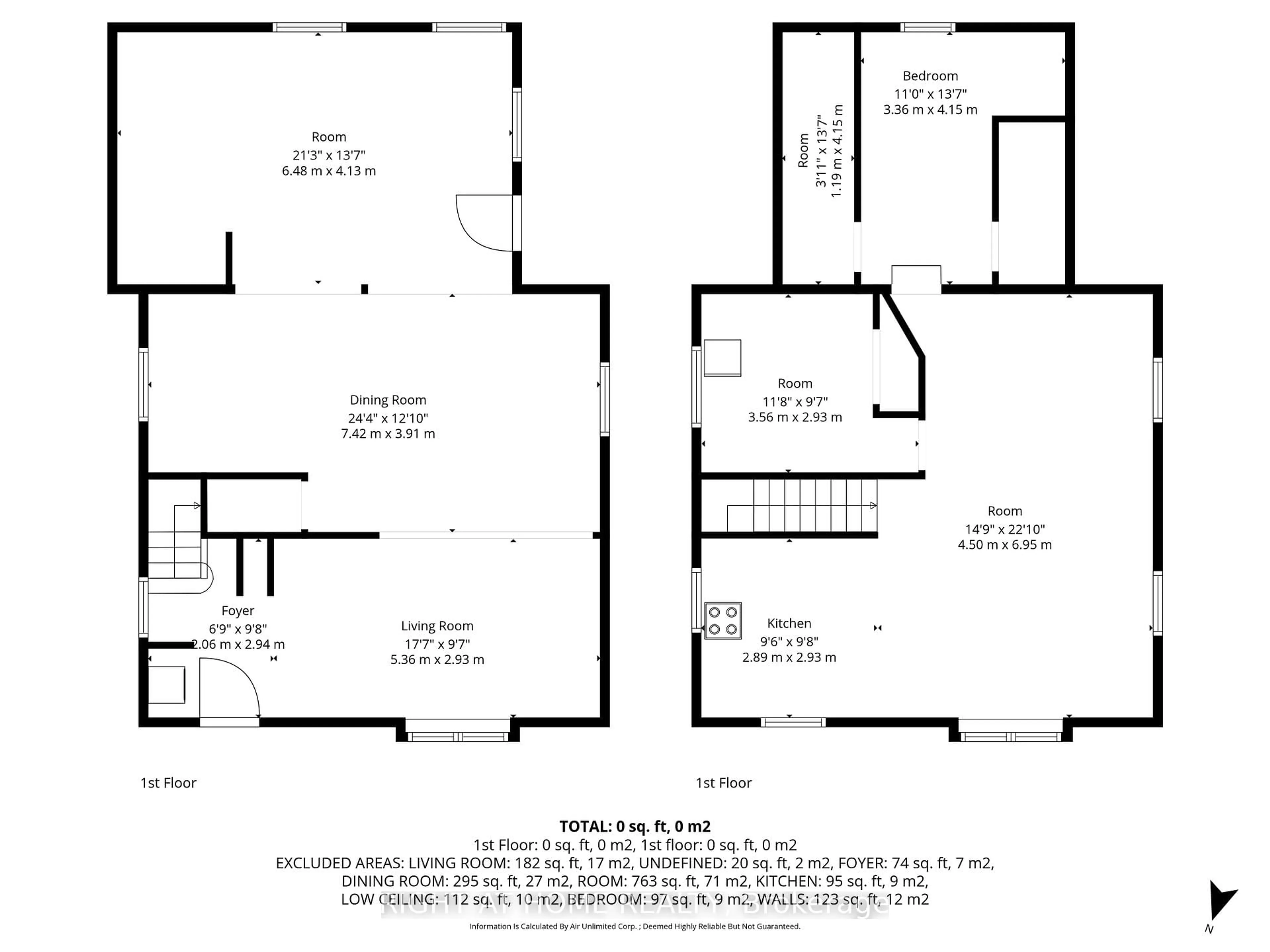 Floor plan for 127 Elgin St, Oshawa Ontario L1G 1T4
