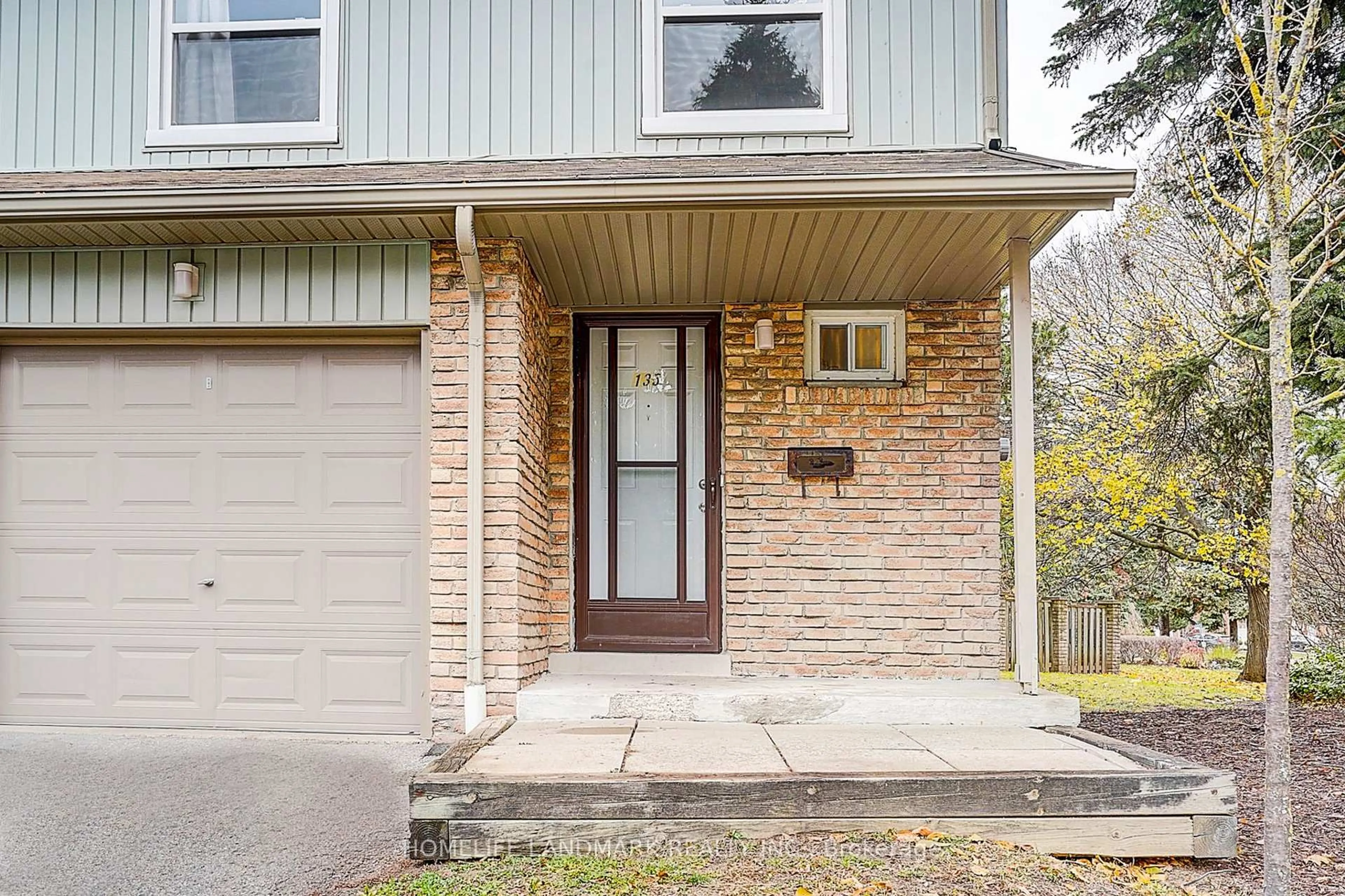 Home with brick exterior material, street for 195 Alexmuir Blvd #135, Toronto Ontario M1V 1R7