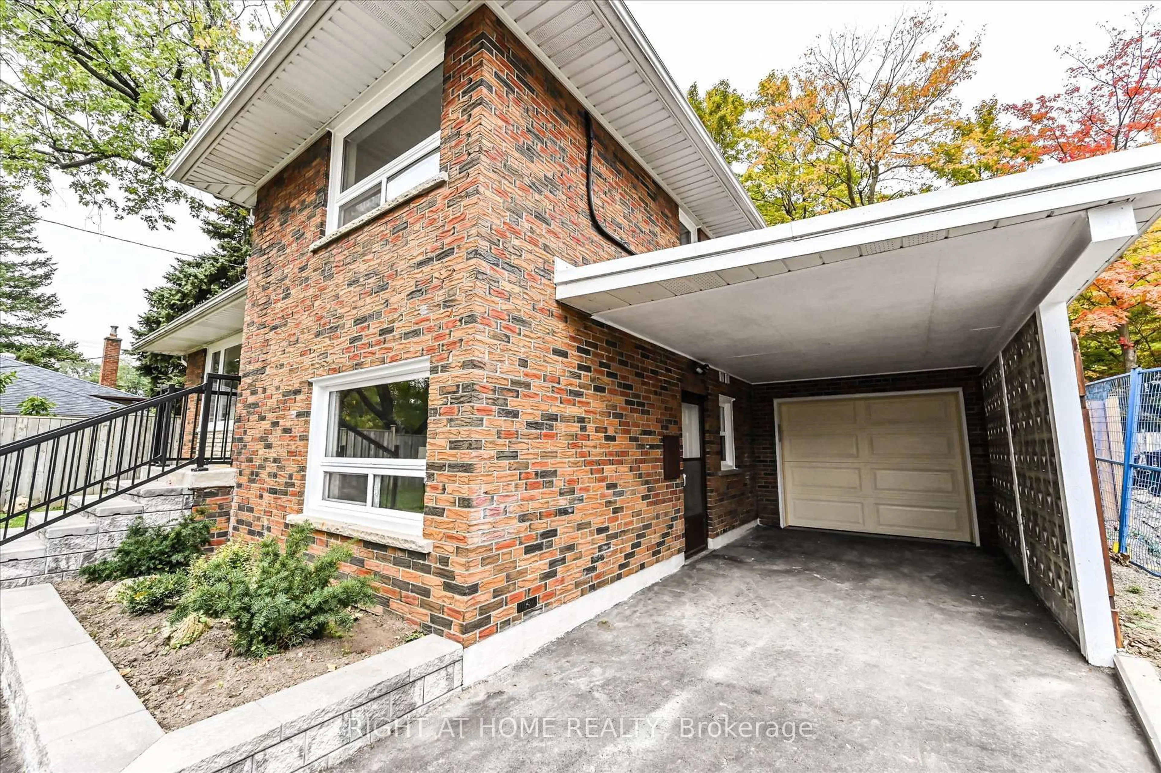 Home with brick exterior material, street for 173 Wishing Well Dr, Toronto Ontario M1T 1K3