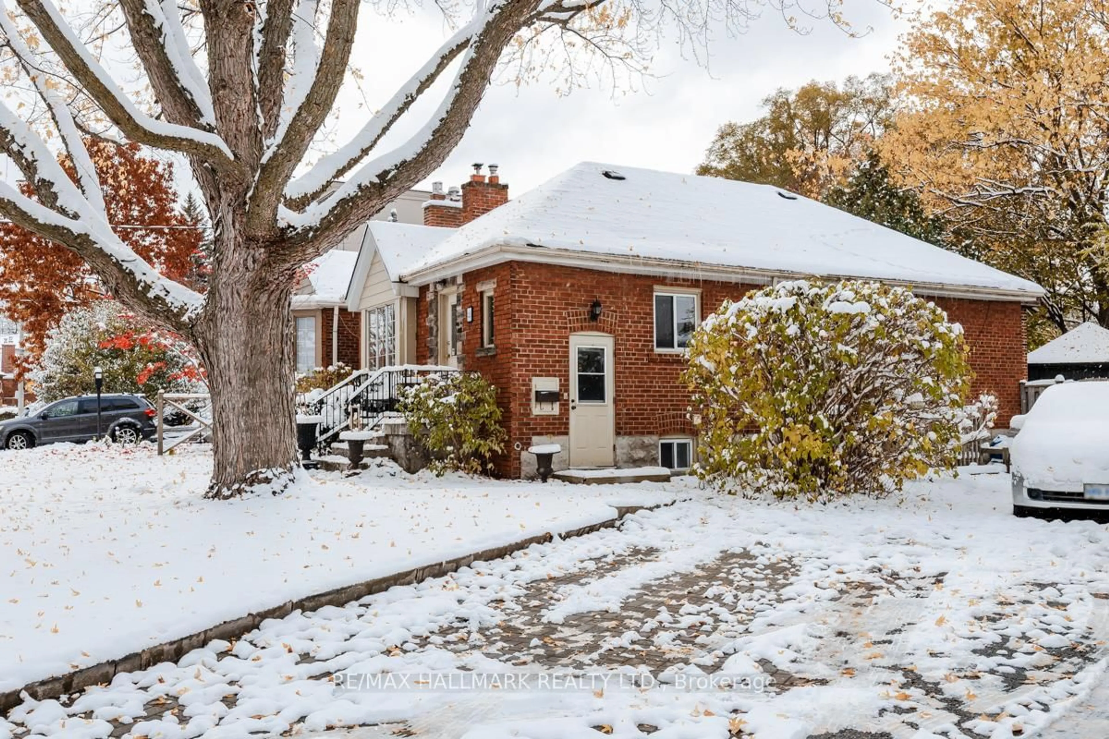 Home with brick exterior material, street for 22 Airley Cres, Toronto Ontario M4K 4H6