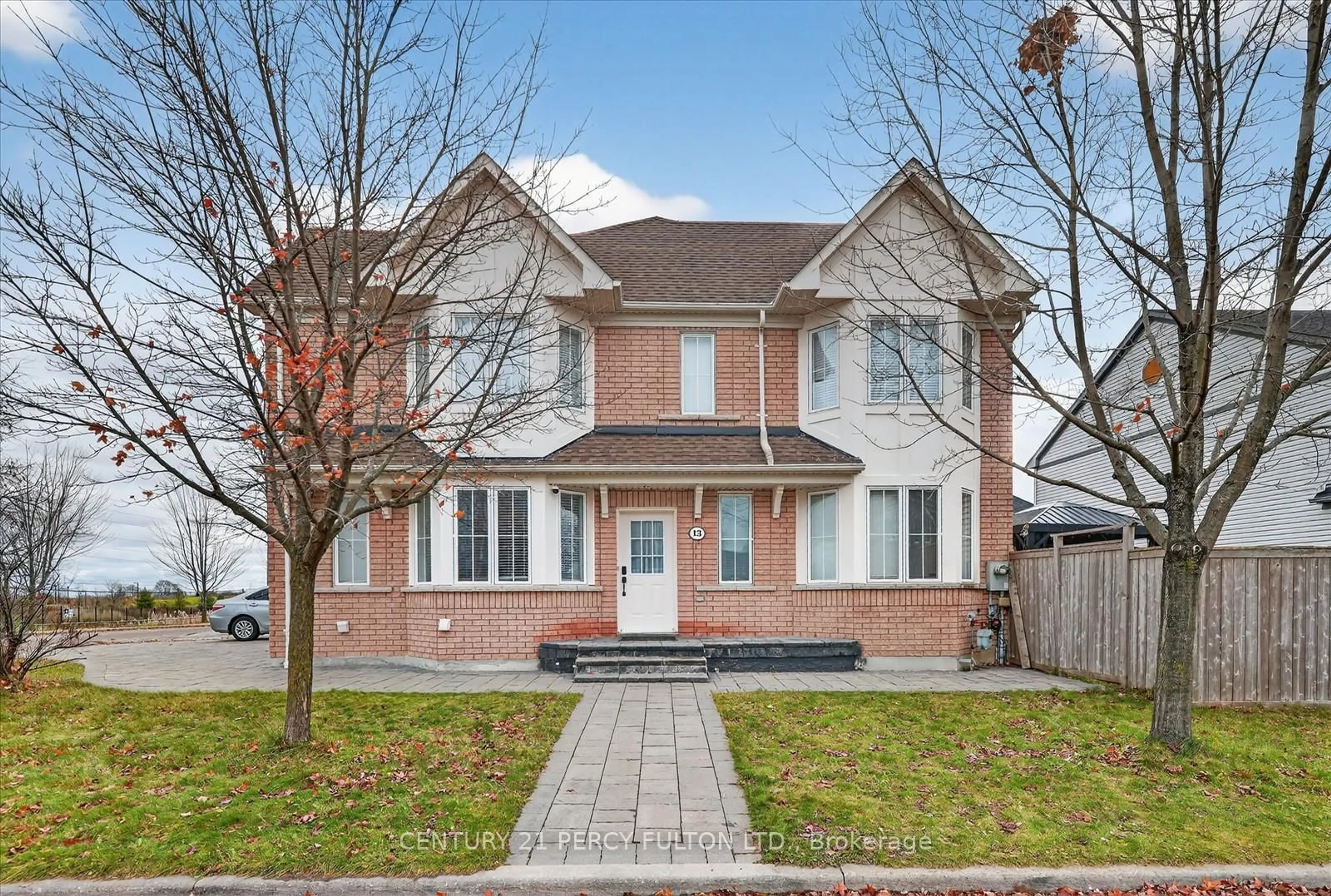 Home with brick exterior material, street for 13 Marriner Cres, Ajax Ontario L1Z 1Y9