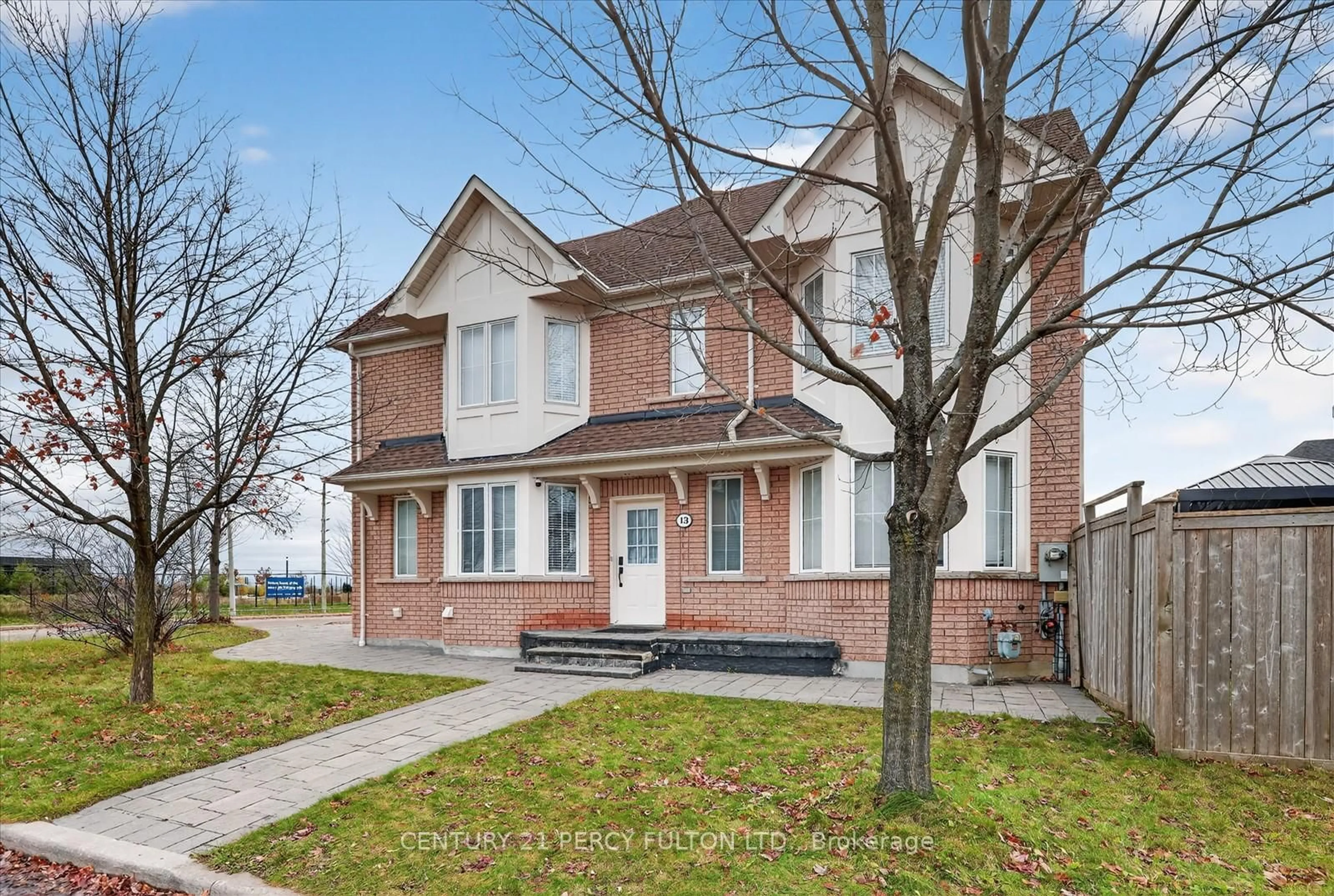 Home with brick exterior material, street for 13 Marriner Cres, Ajax Ontario L1Z 1Y9