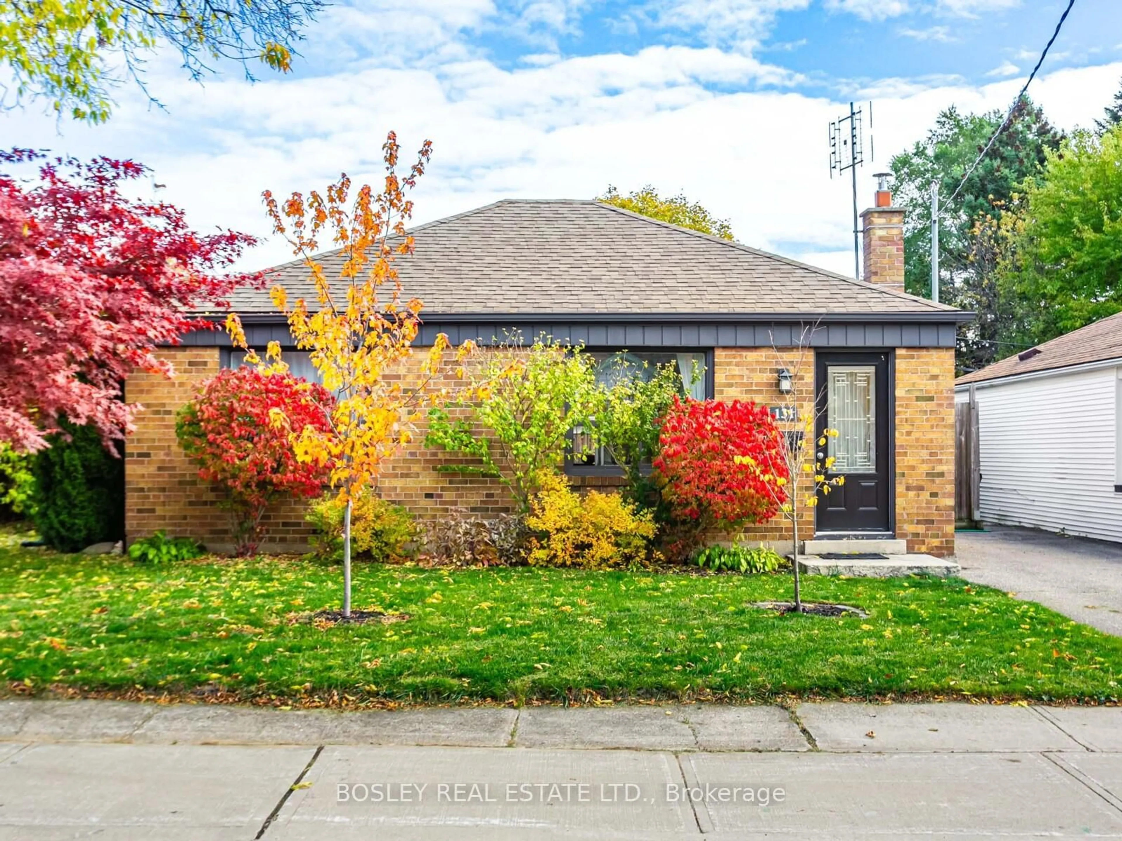 Home with brick exterior material, street for 131 Meighen Ave, Toronto Ontario M4B 2H8