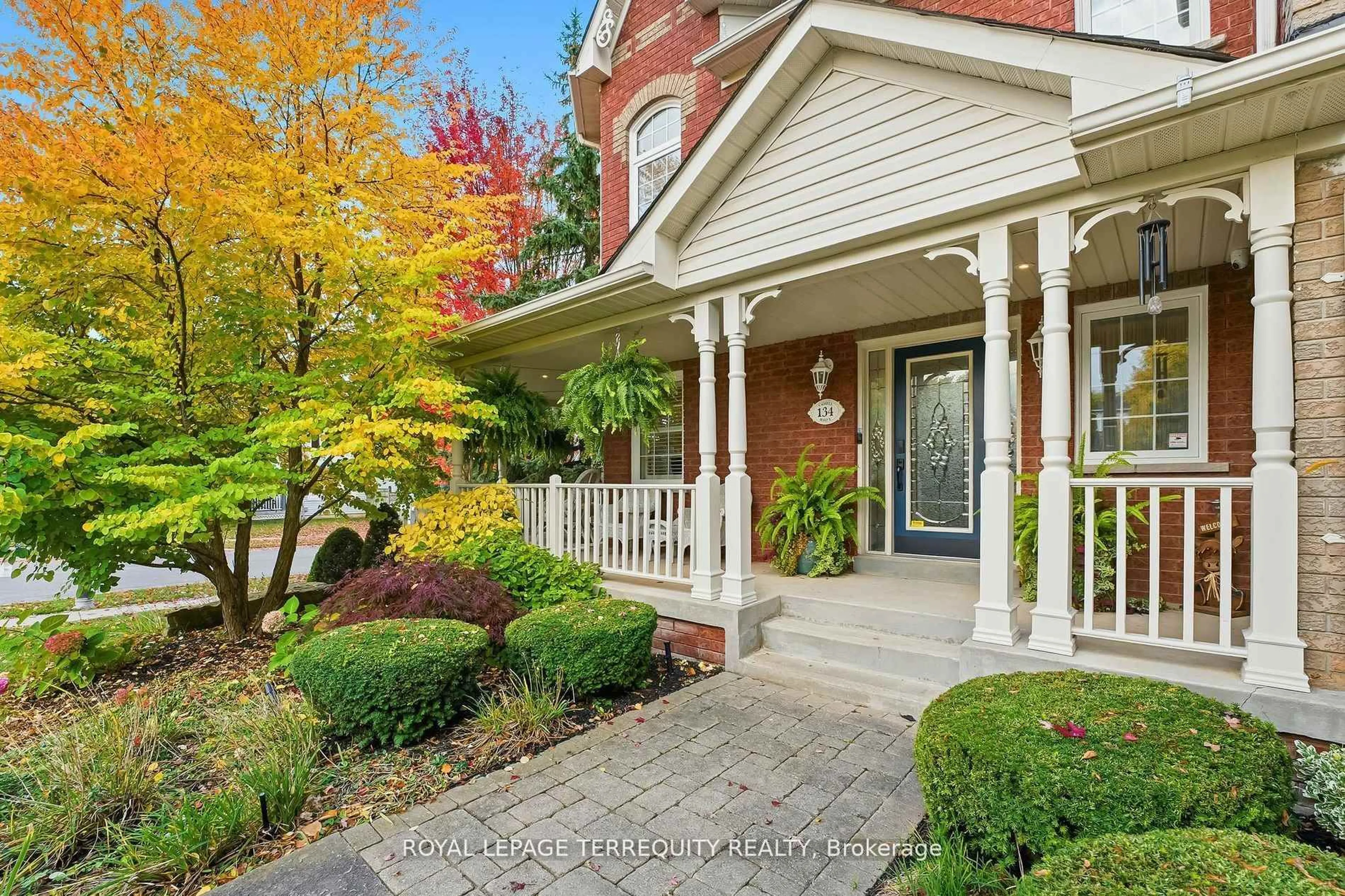 Home with brick exterior material, street for 134 Cassels Rd, Whitby Ontario L1M 1E5