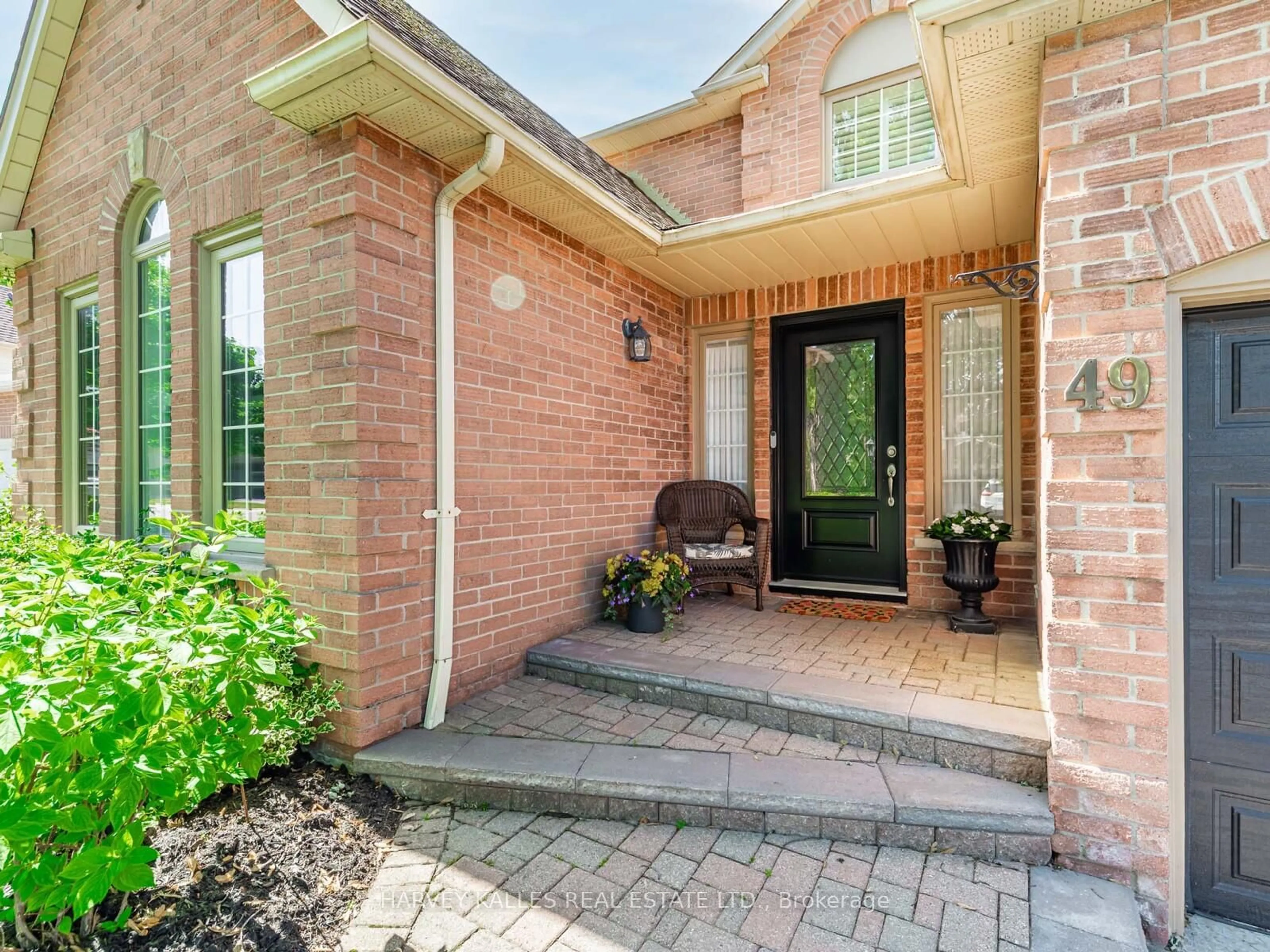 Home with brick exterior material, street for 49 Rothean Dr, Whitby Ontario L1P 1L5