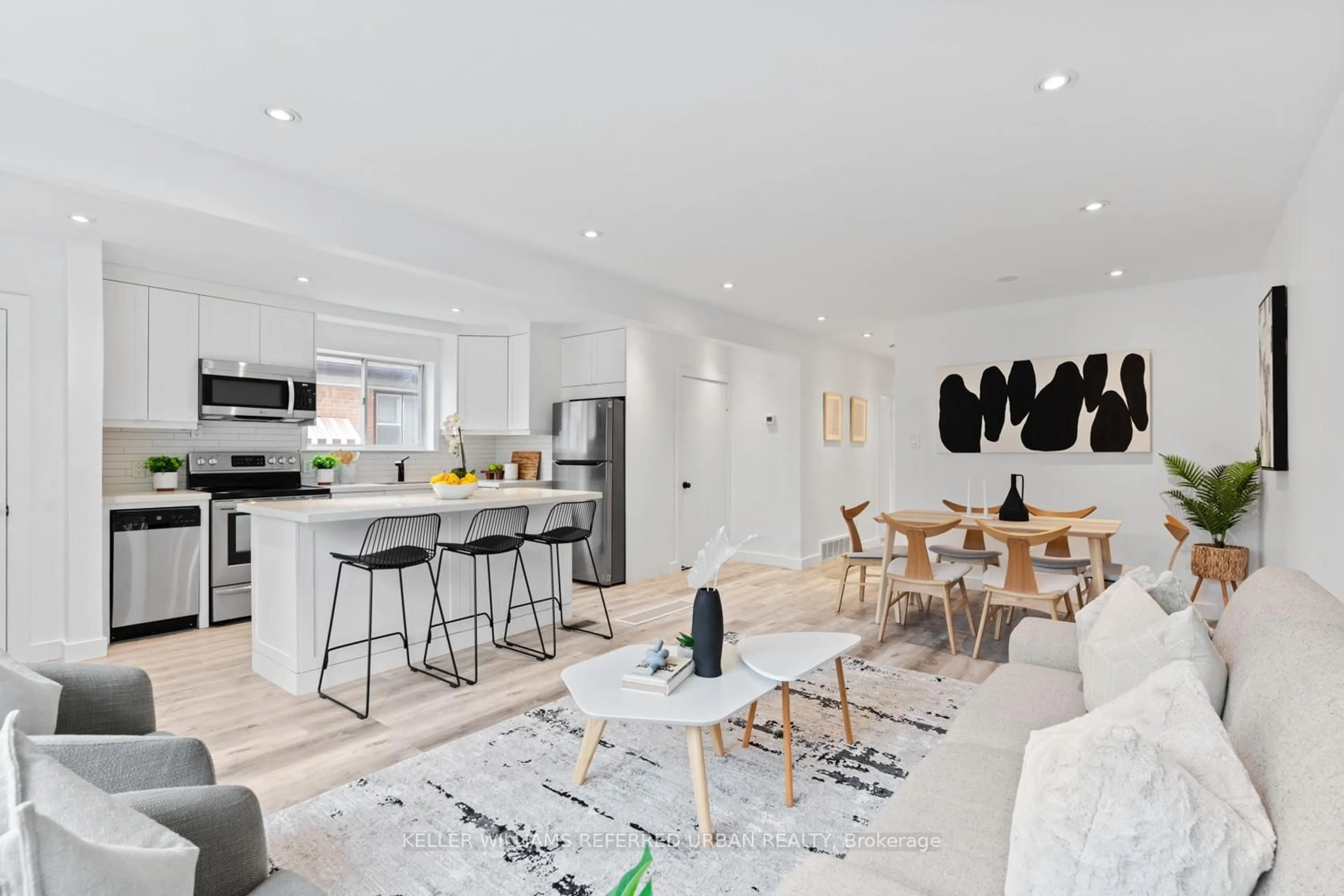 Open concept kitchen, unknown for 73 Trinnell Blvd, Toronto Ontario M1L 1S6