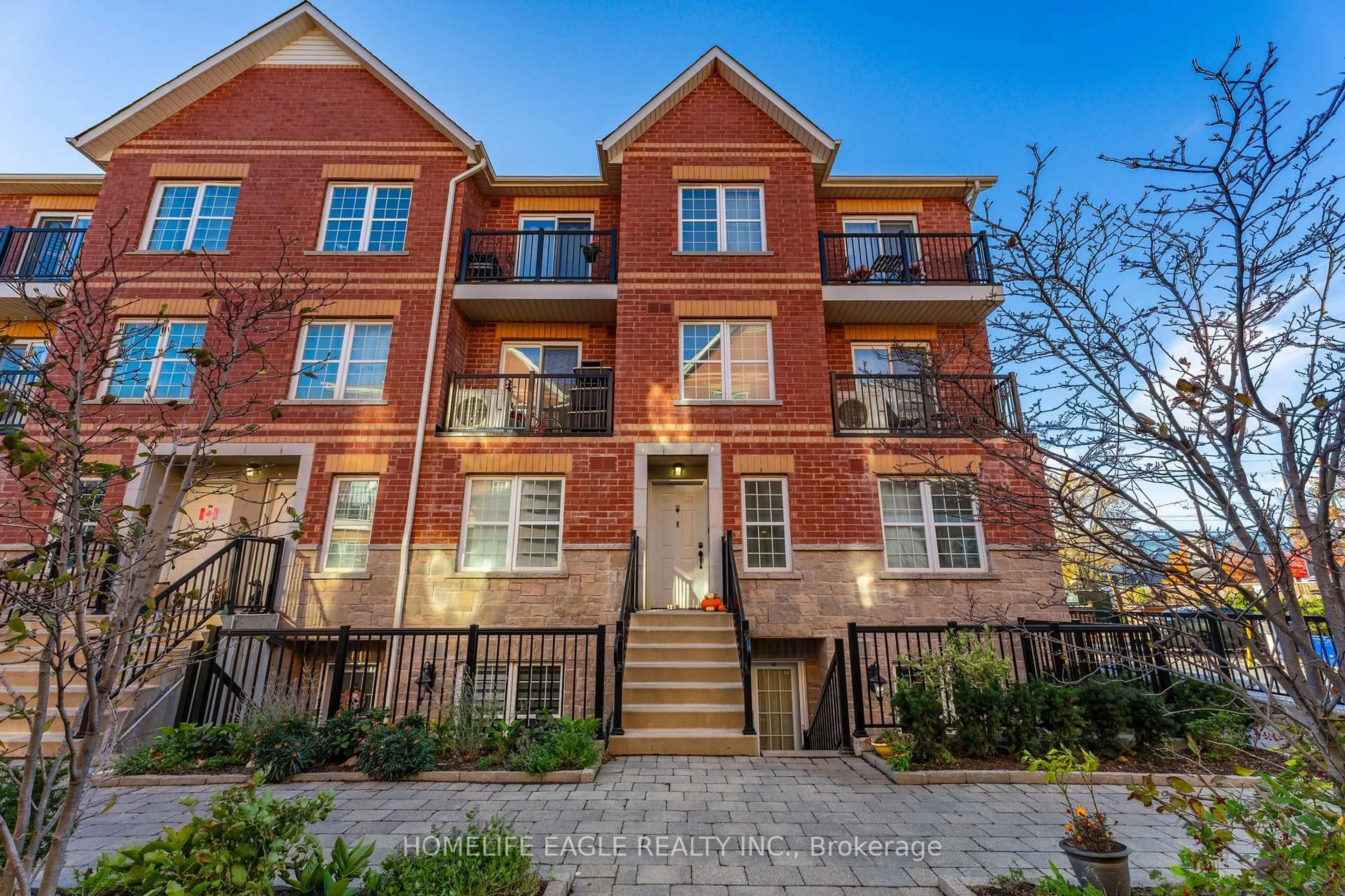 Home with brick exterior material, street for 1483 Birchmount Rd #101, Toronto Ontario M1P 0C7