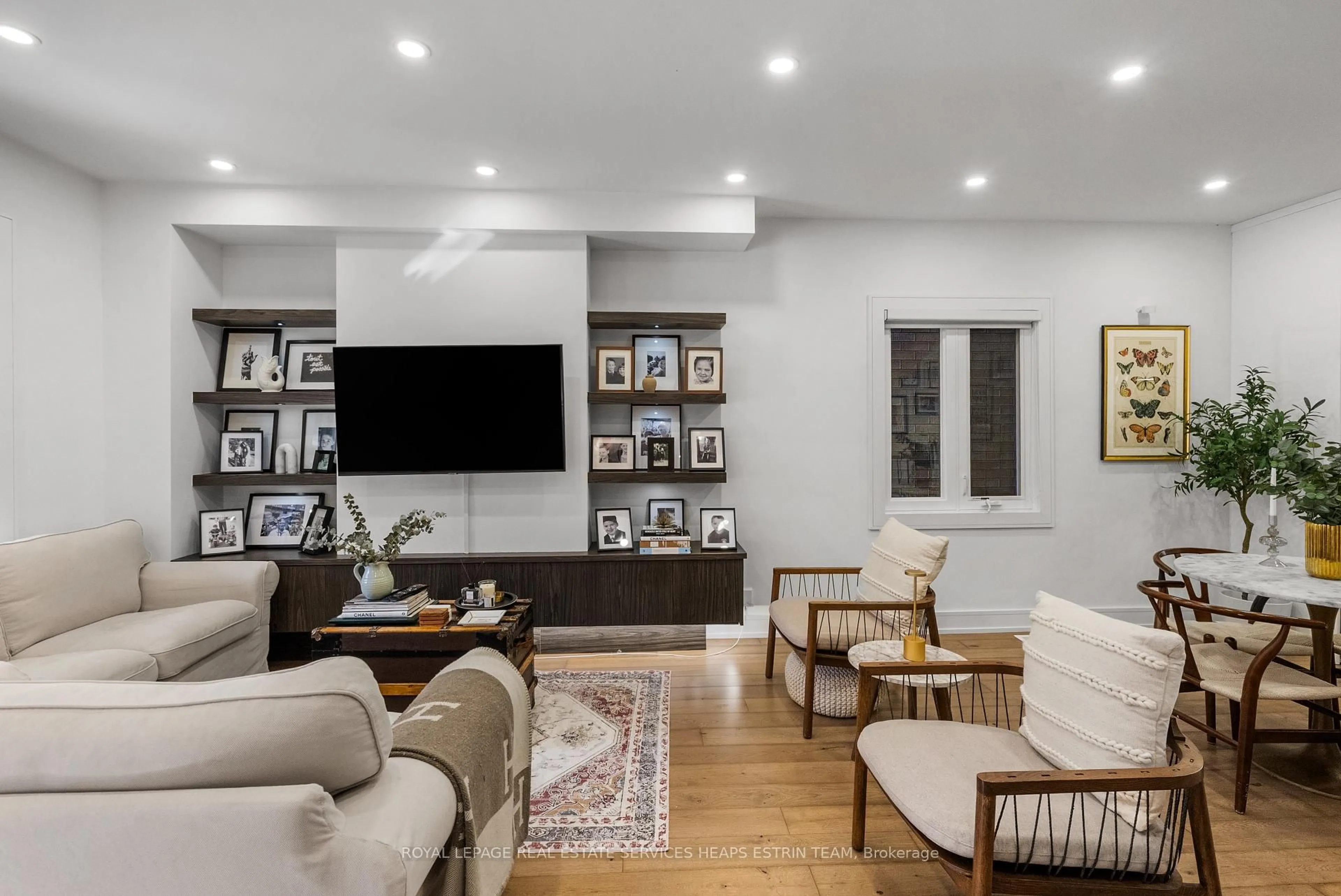 Home theater for 72 Harcourt Ave, Toronto Ontario M4J 1J2