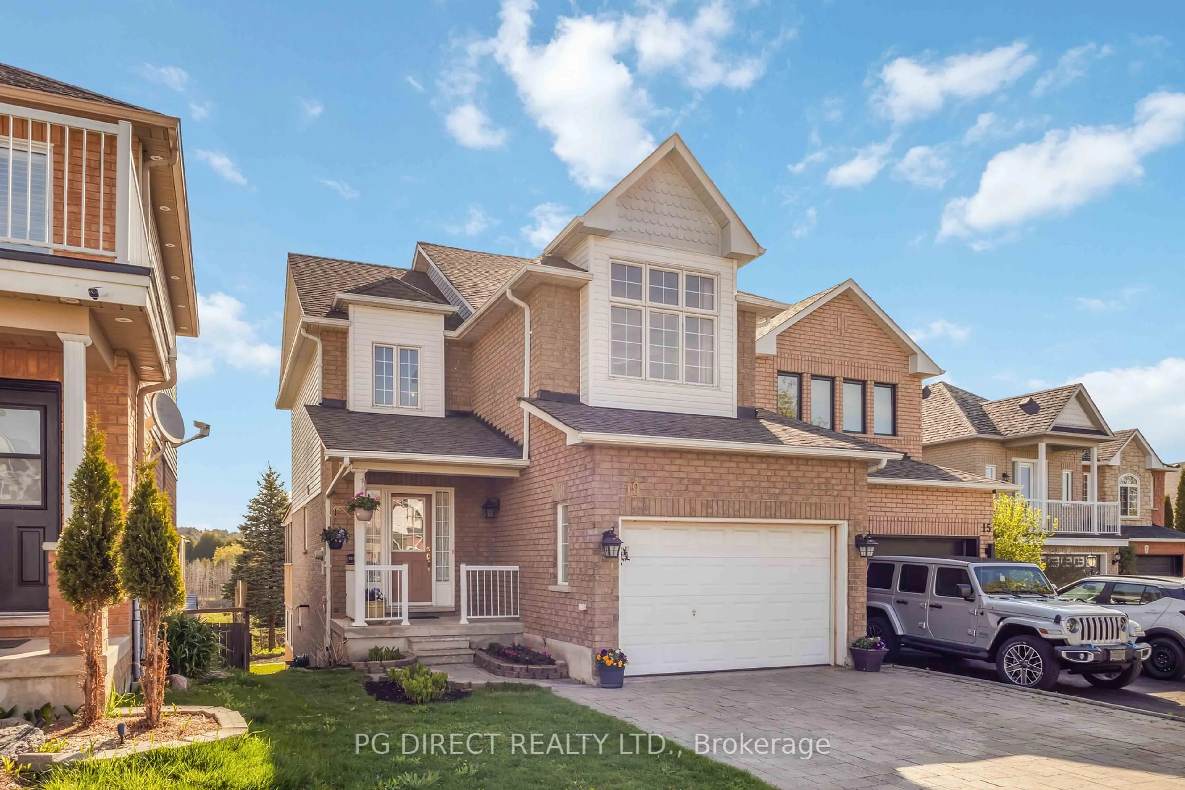 Home with brick exterior material, street for 19 Cotton St, Clarington Ontario L1C 5H3