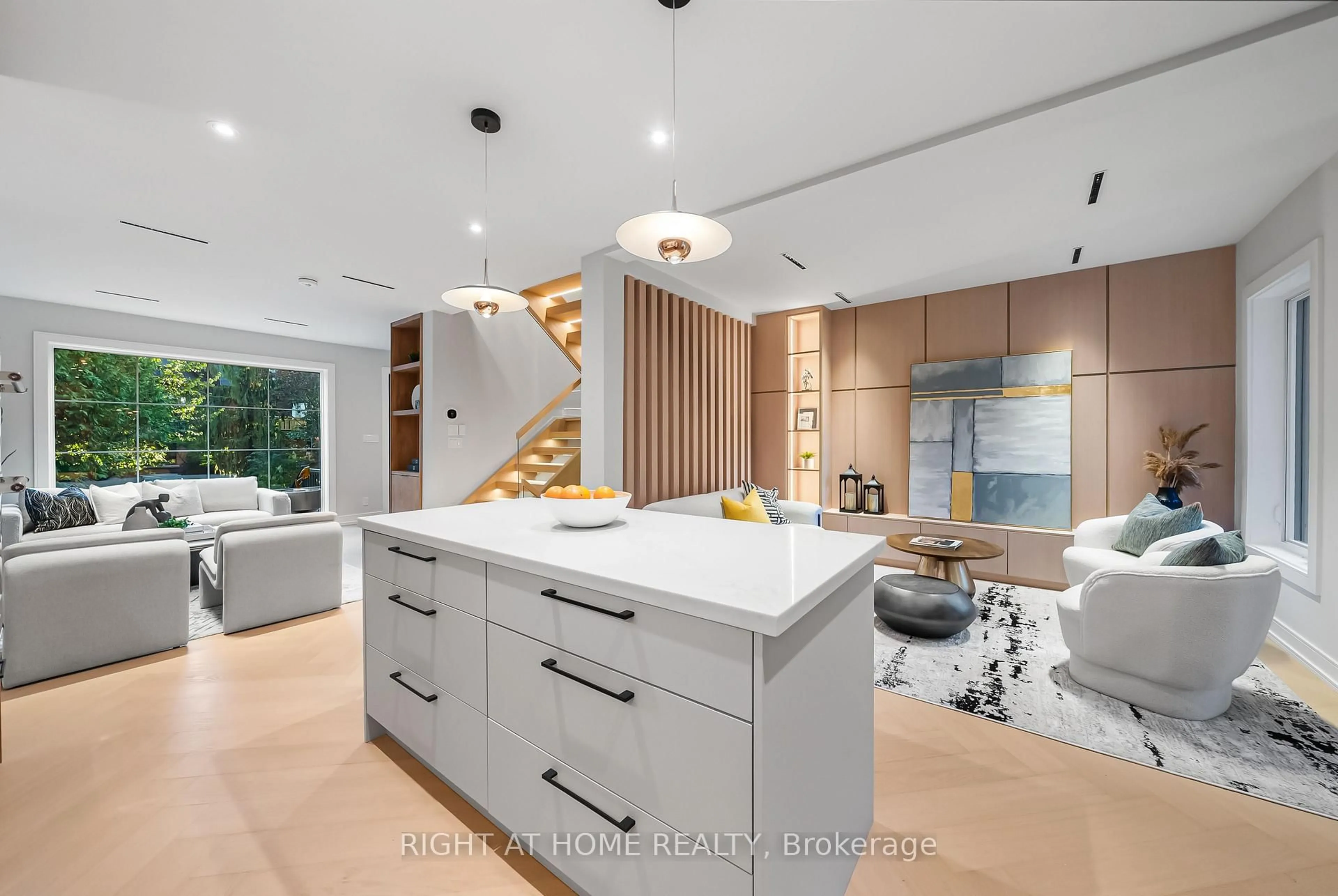 Contemporary kitchen, ceramic/tile floor for 98 Dixon Ave, Toronto Ontario M4L 1N7