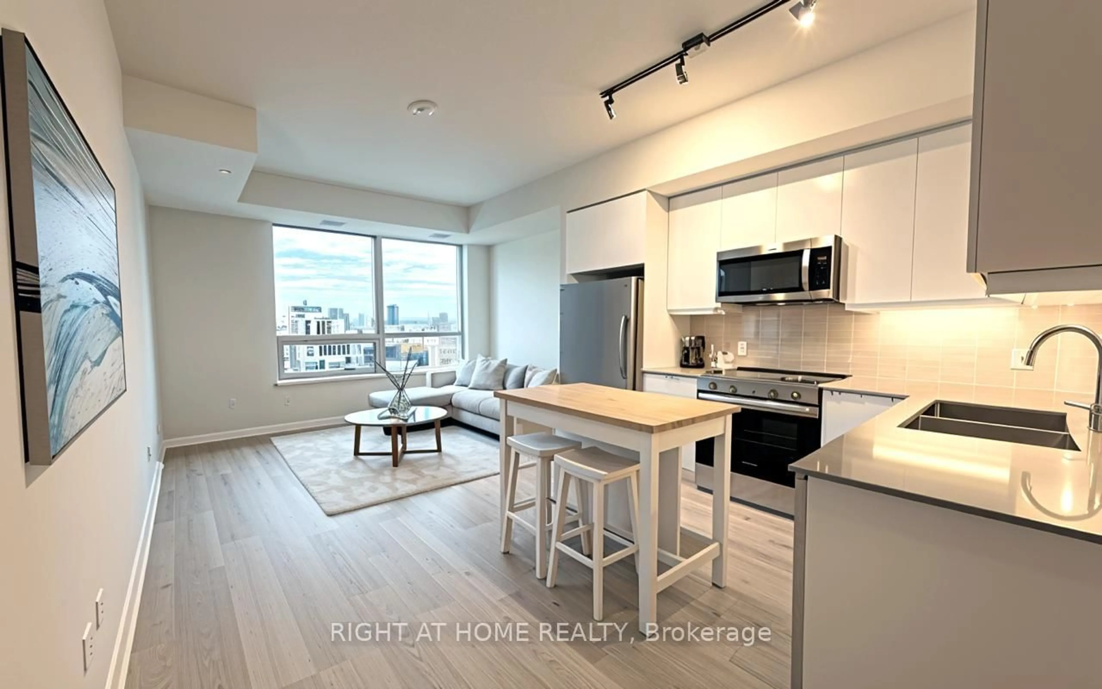 Open concept kitchen, unknown for 3270 Sheppard Ave #1121, Toronto Ontario M1T 3K3