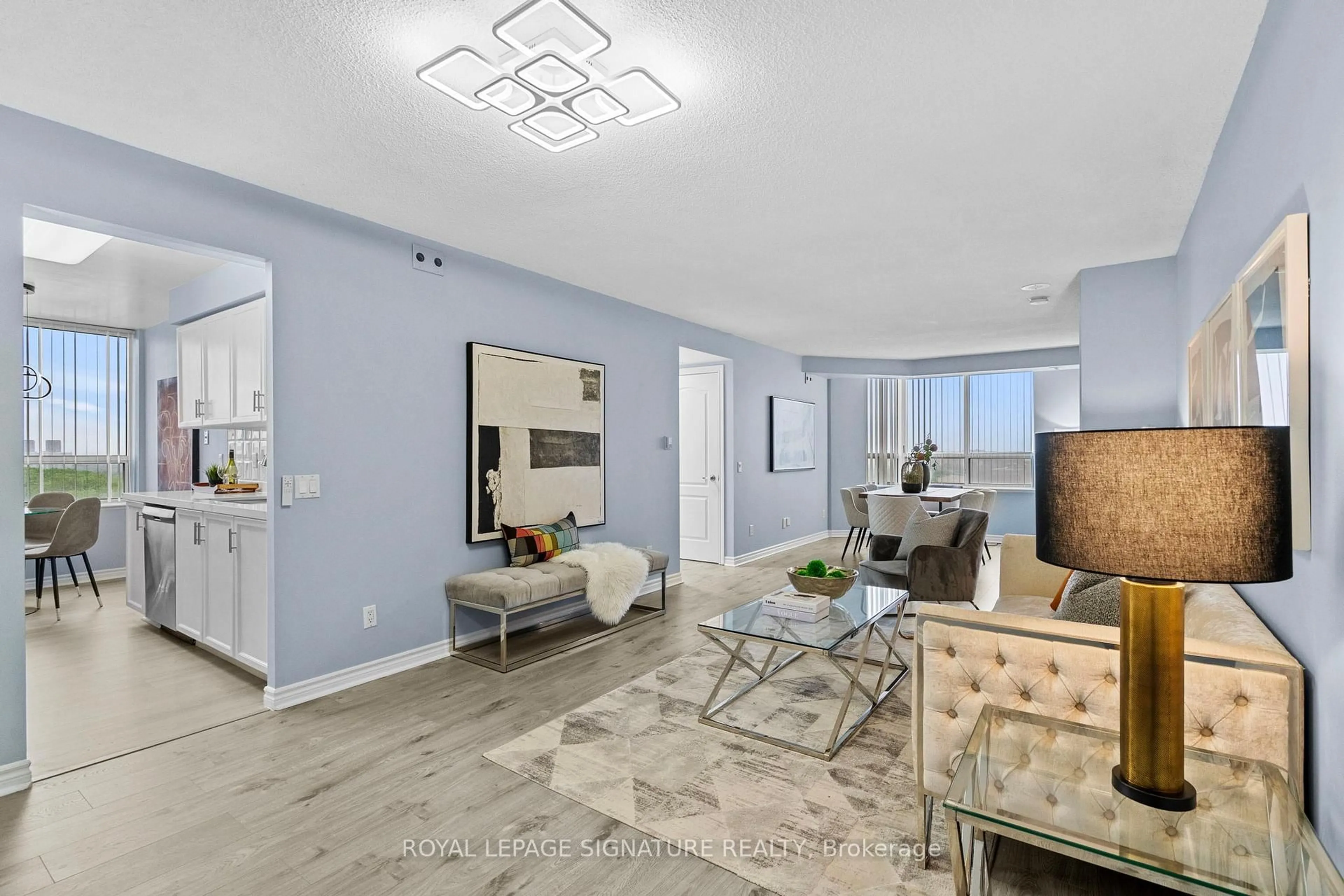 Living room with furniture, unknown for 115 Omni Dr #1808, Toronto Ontario M1P 5B4