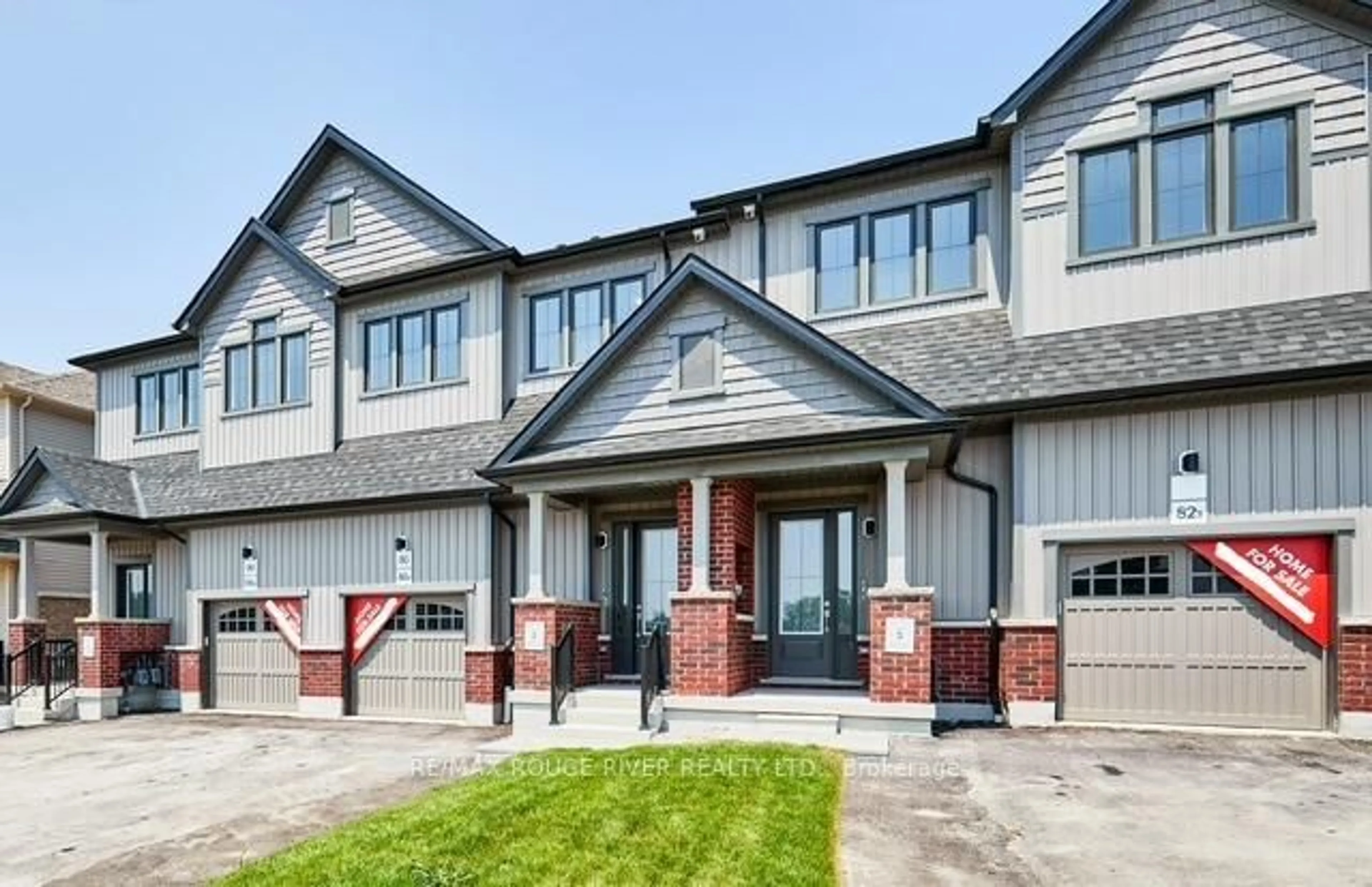 Home with brick exterior material, street for 82 Ziibi Way, Clarington Ontario L1B 0W5