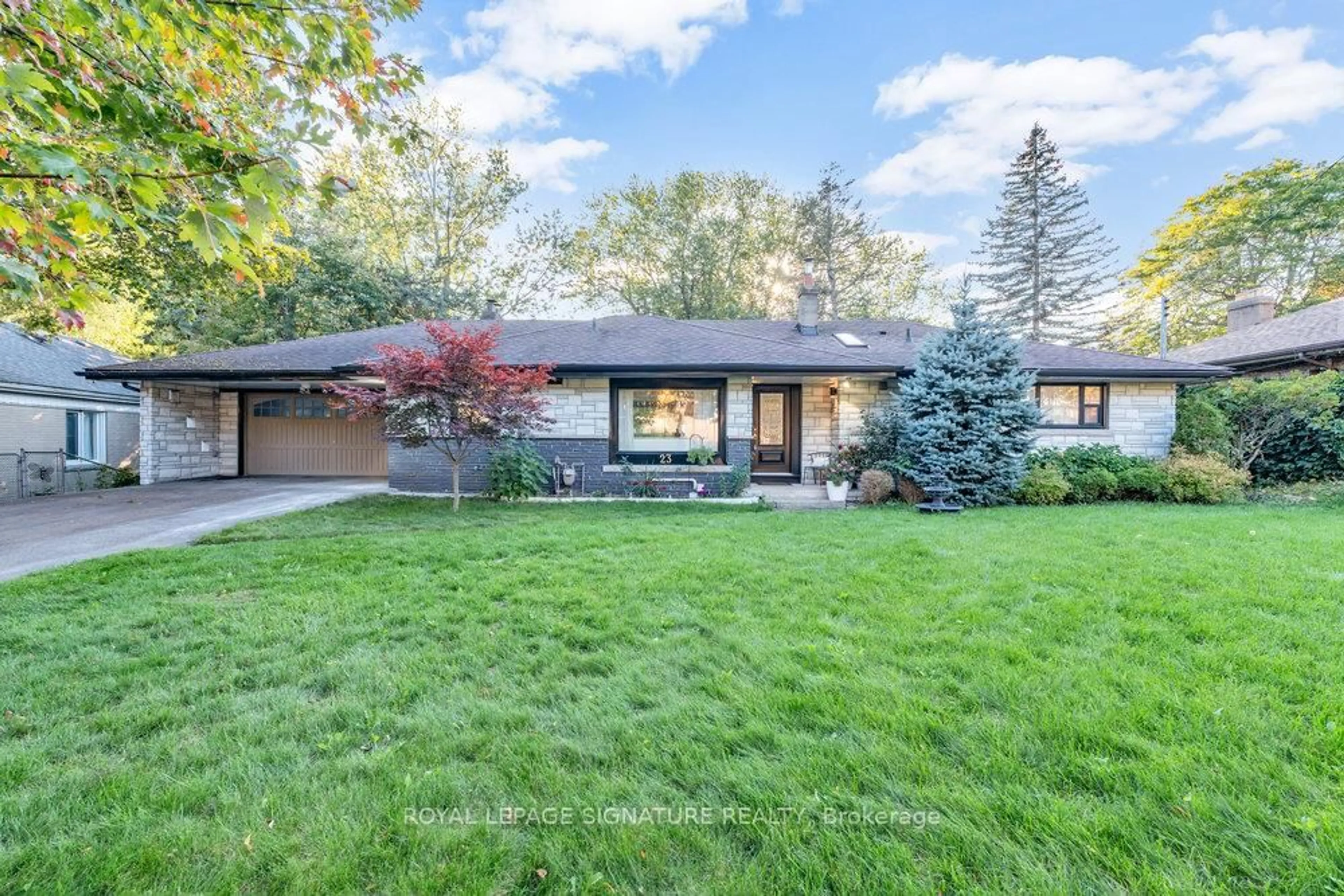 Home with brick exterior material, street for 23 Burnview Cres, Toronto Ontario M1H 1B4