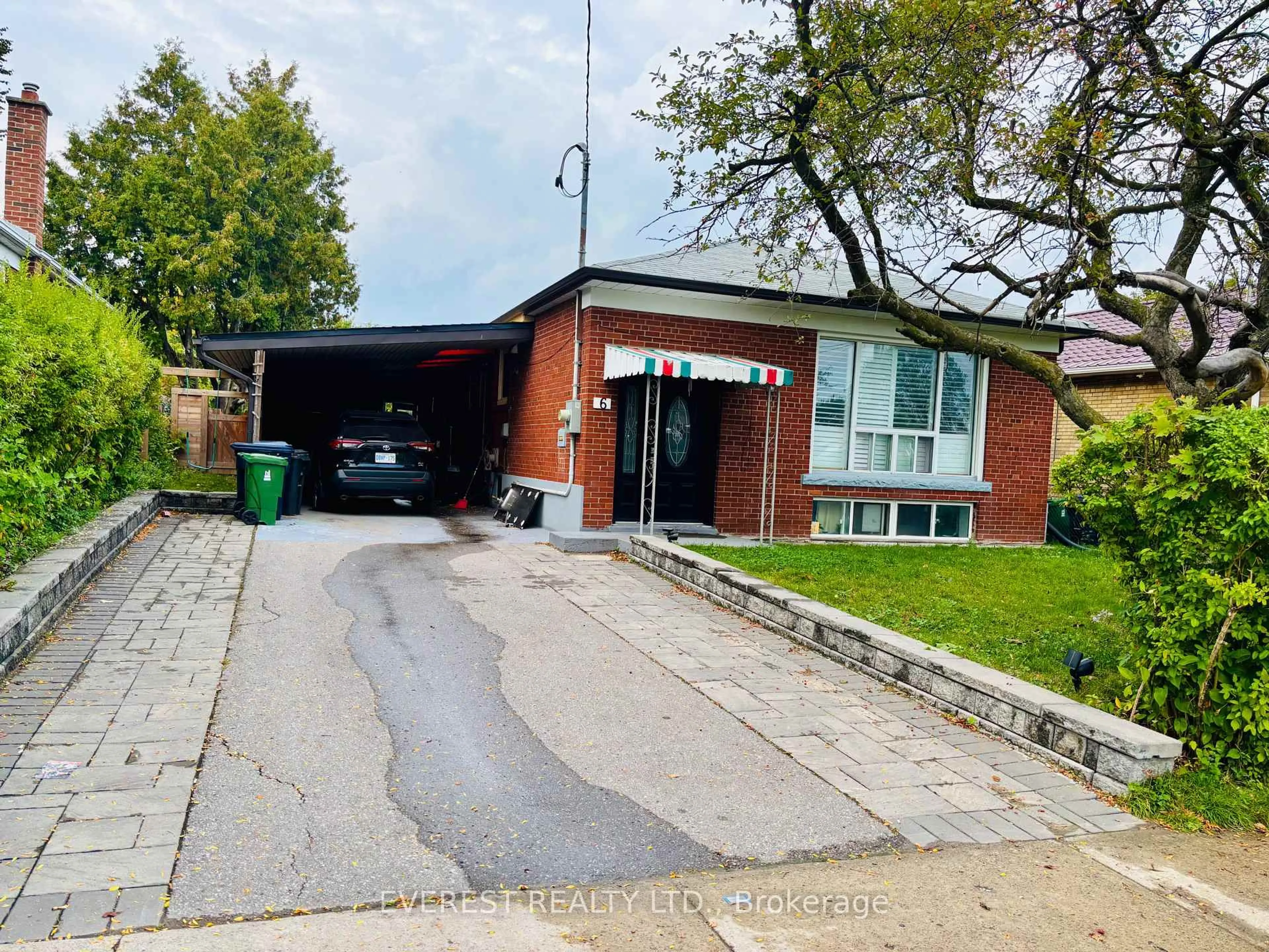 Home with brick exterior material, street for 6 Maretta Ave, Toronto Ontario M1K 3X7
