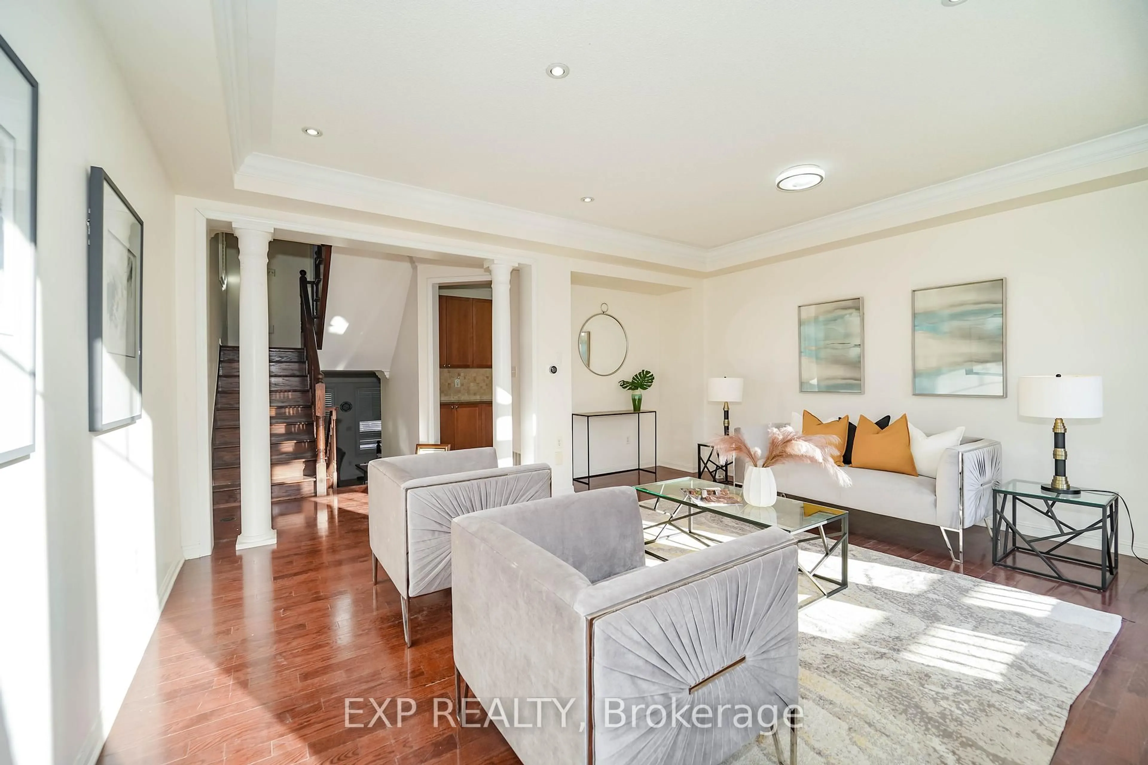 Living room with furniture, unknown for 18 Winkler Terr, Toronto Ontario M1L 0C2