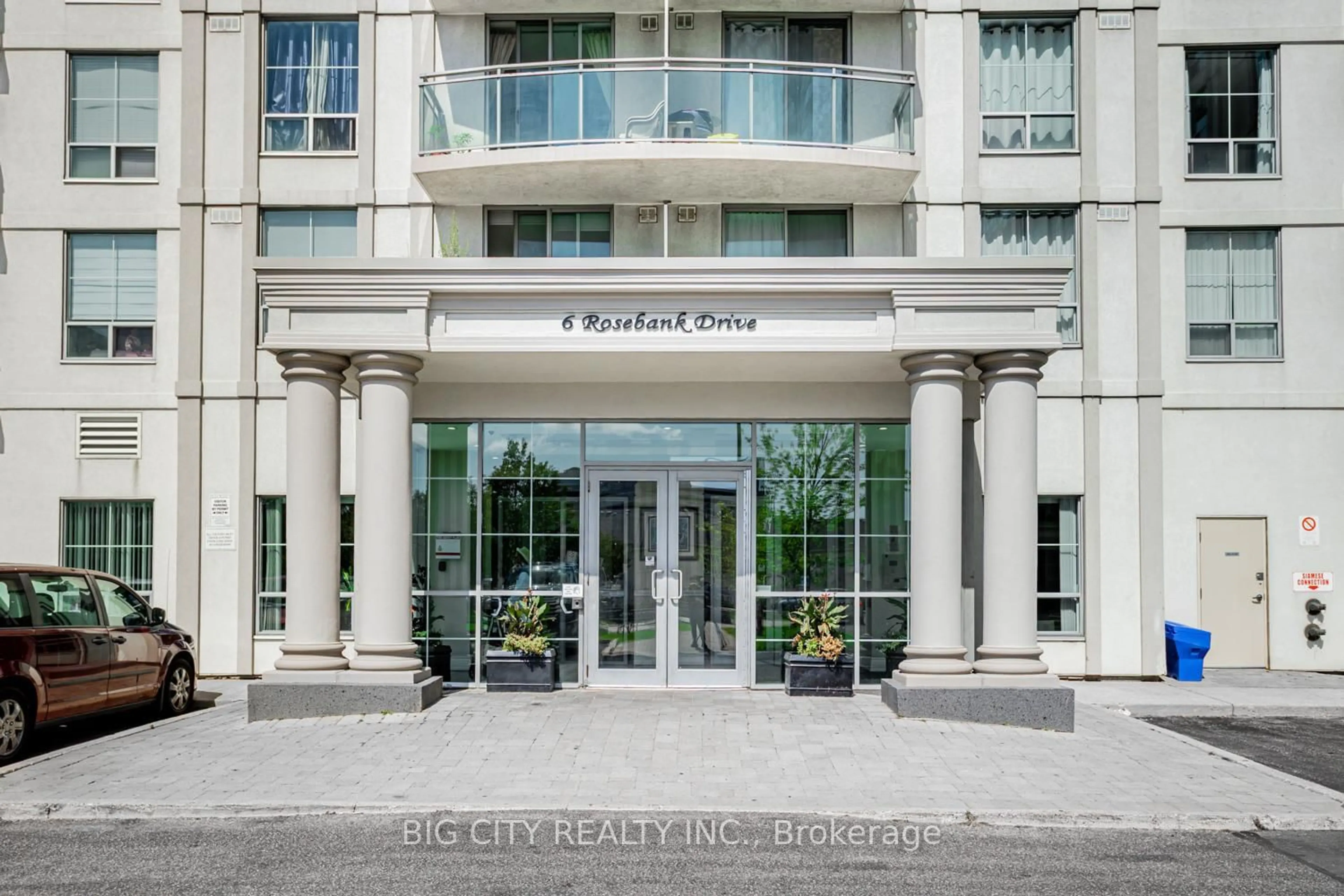 Indoor foyer for 6 Rosebank Dr #10H, Toronto Ontario M1B 0A1