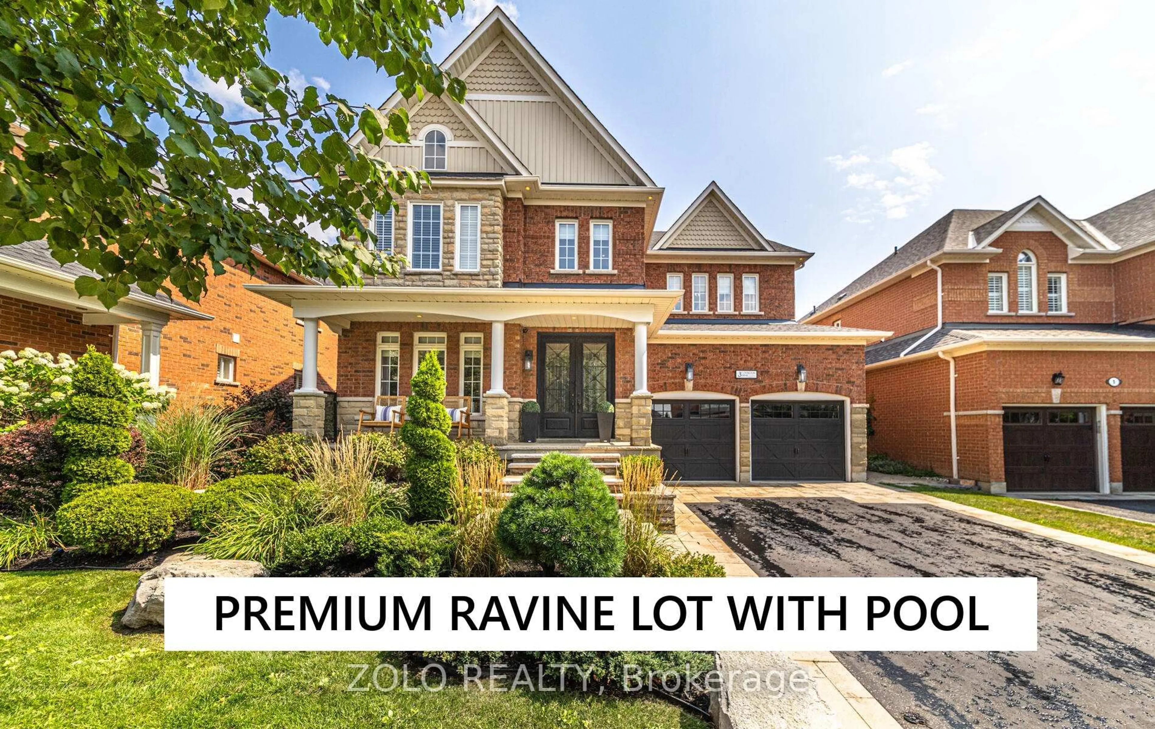 Home with brick exterior material, street for 3 Covington Dr, Whitby Ontario L1M 2K4