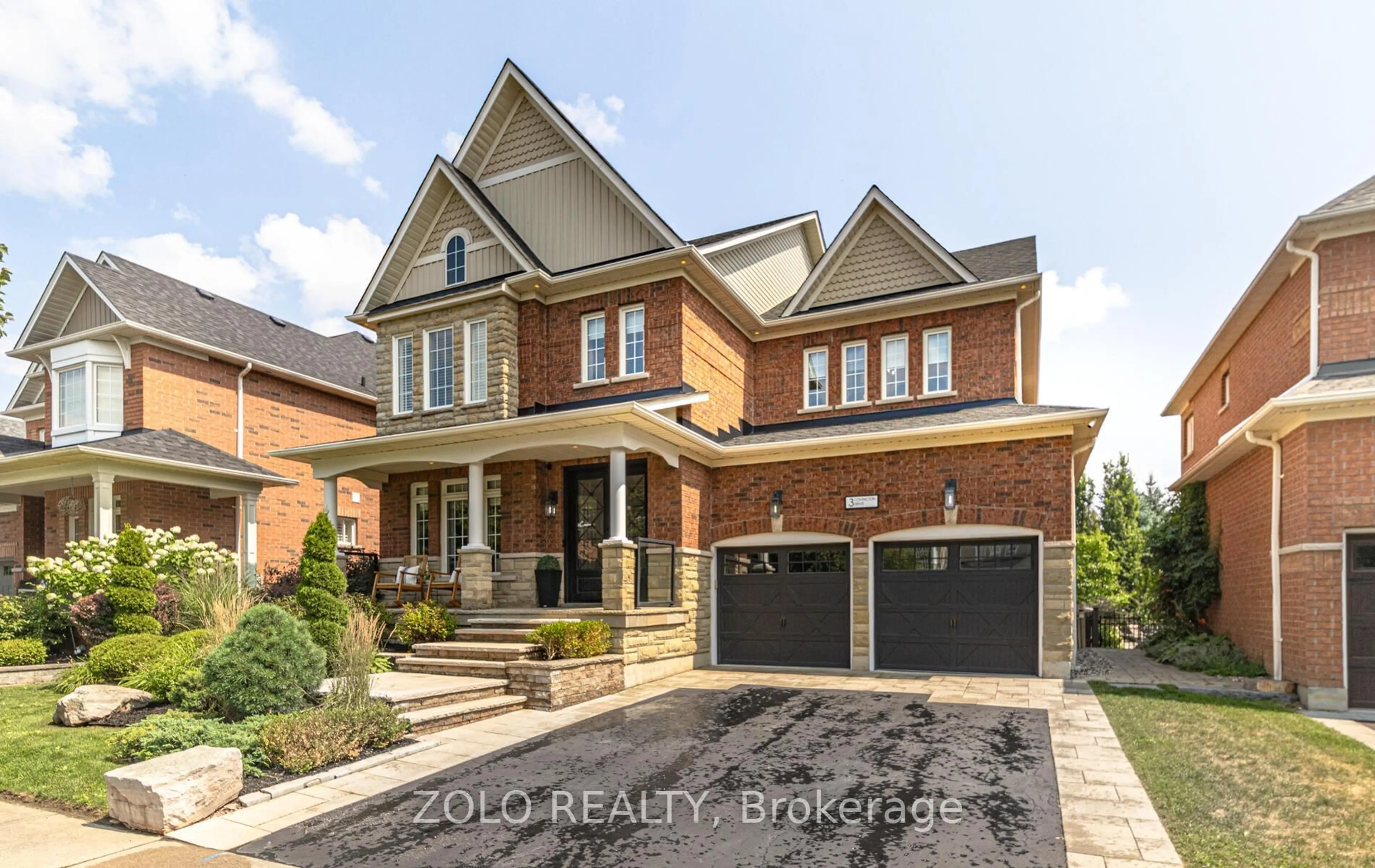 Home with brick exterior material, street for 3 Covington Dr, Whitby Ontario L1M 2K4