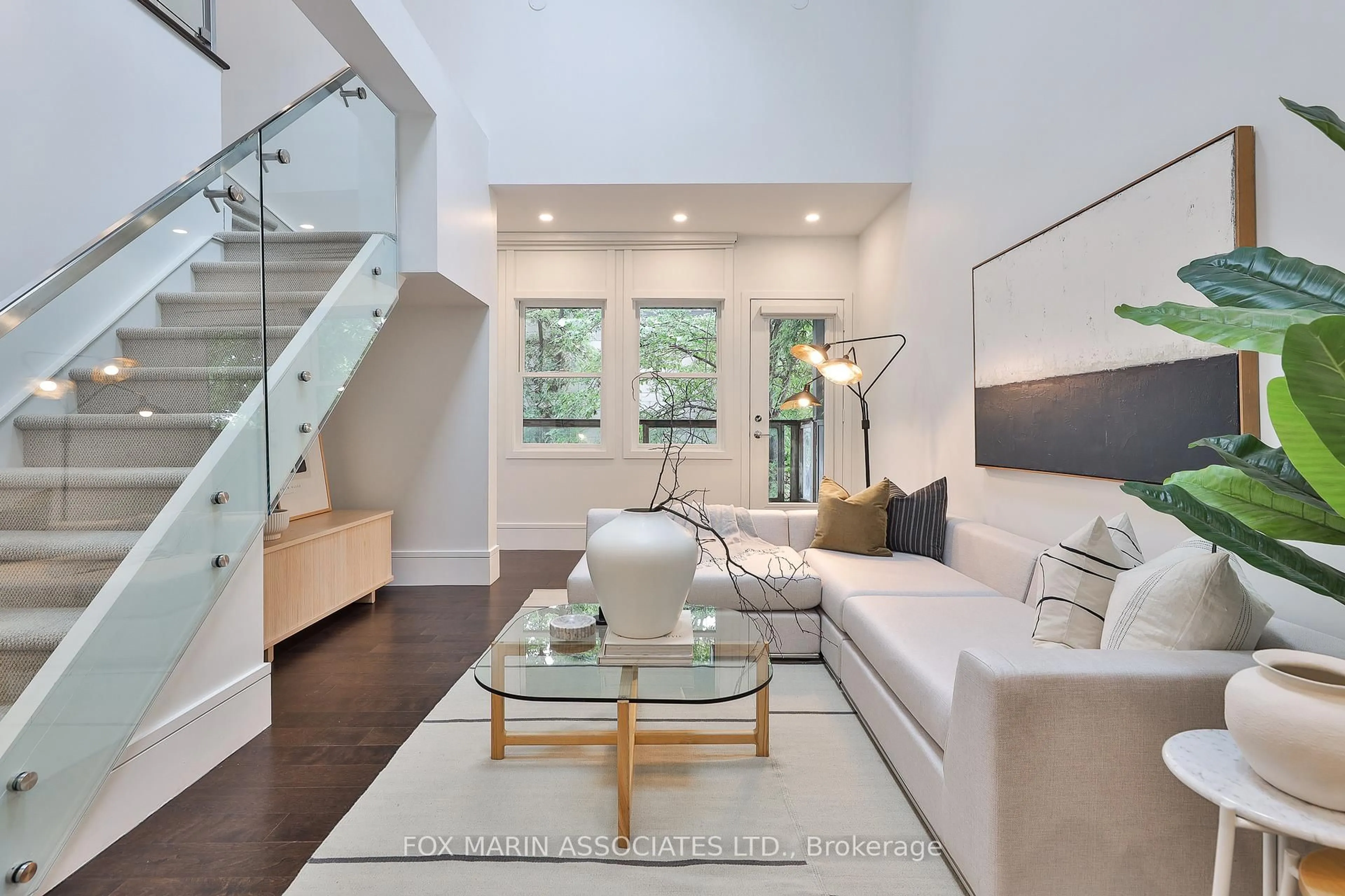 Living room with furniture, unknown for 22A Lewis St, Toronto Ontario M4M 2H3