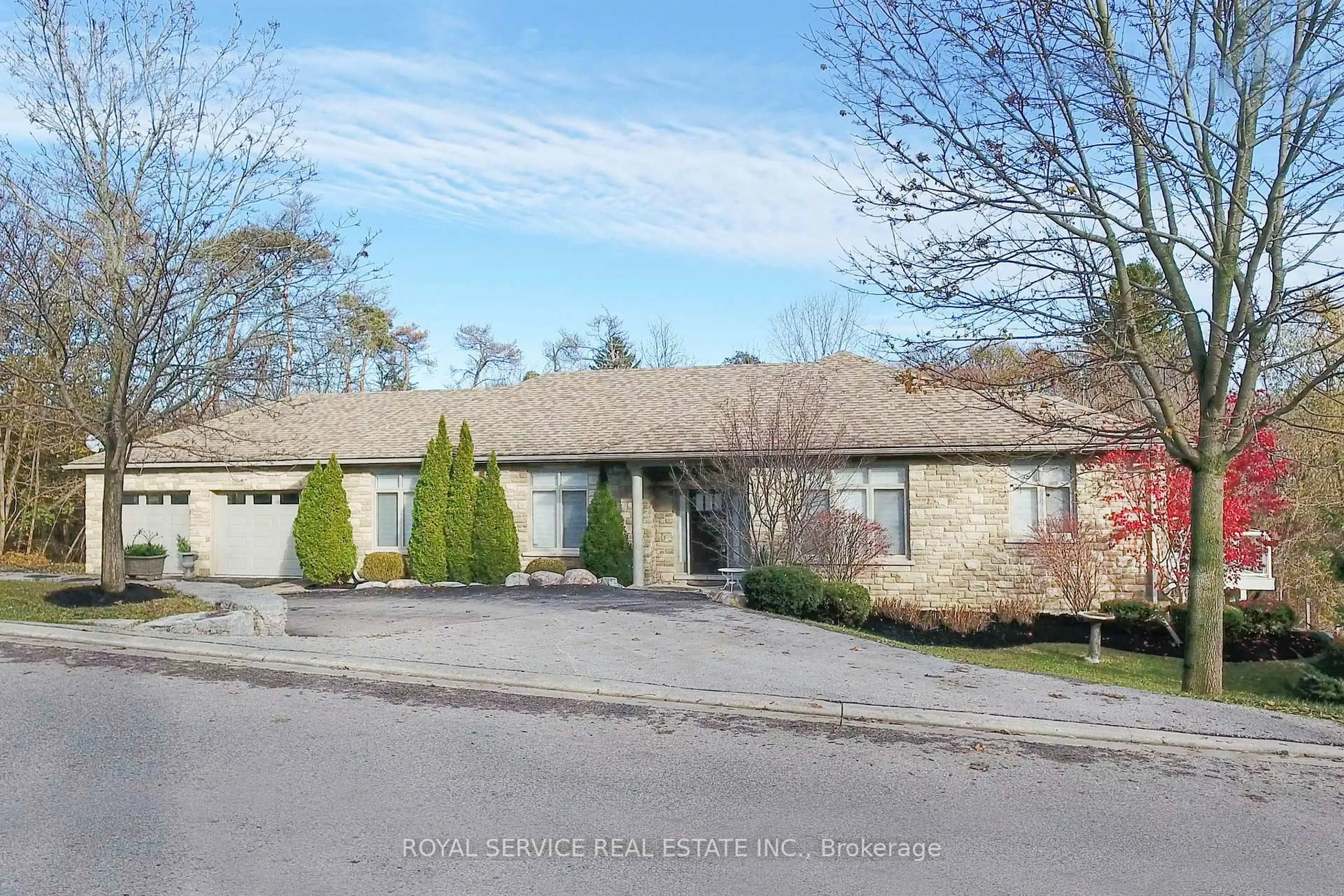 A pic from outside/outdoor area/front of a property/back of a property/a pic from drone, street for 5555 Main St, Clarington Ontario L0B 1M0