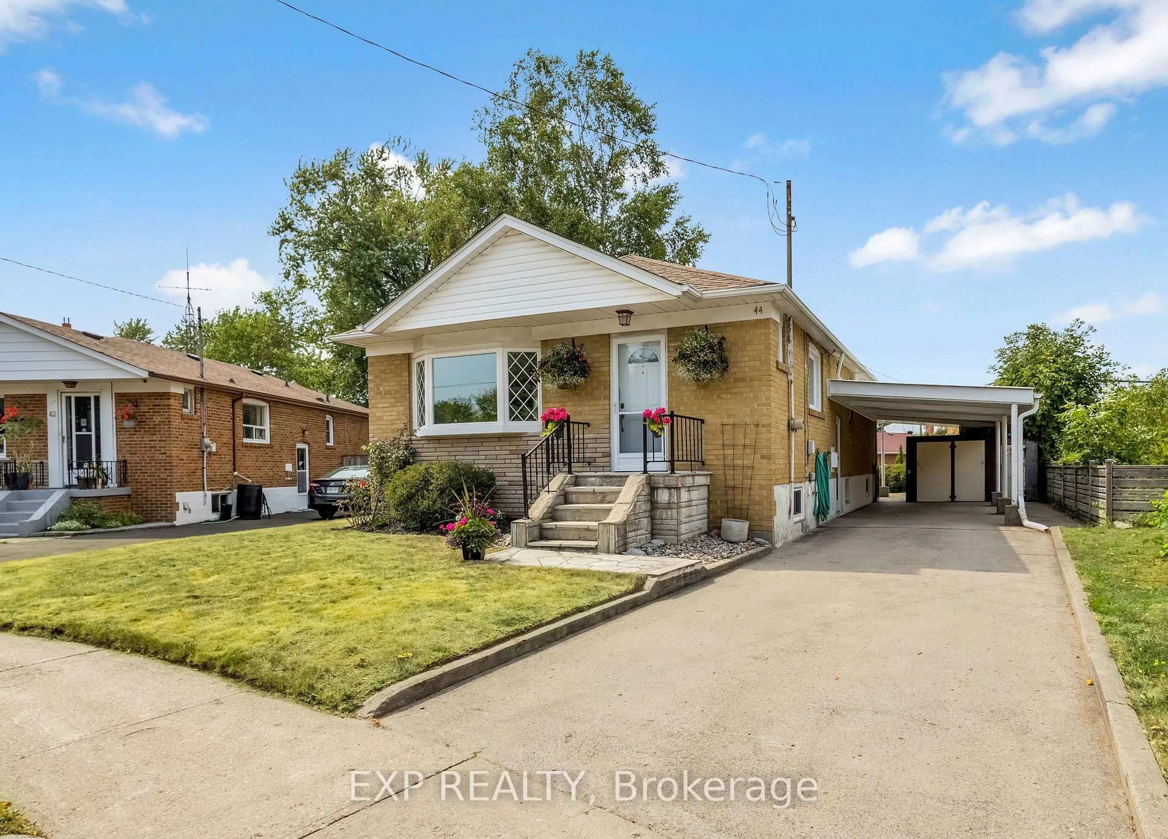 Home with brick exterior material, street for 44 Shier Dr, Toronto Ontario M1J 2T2