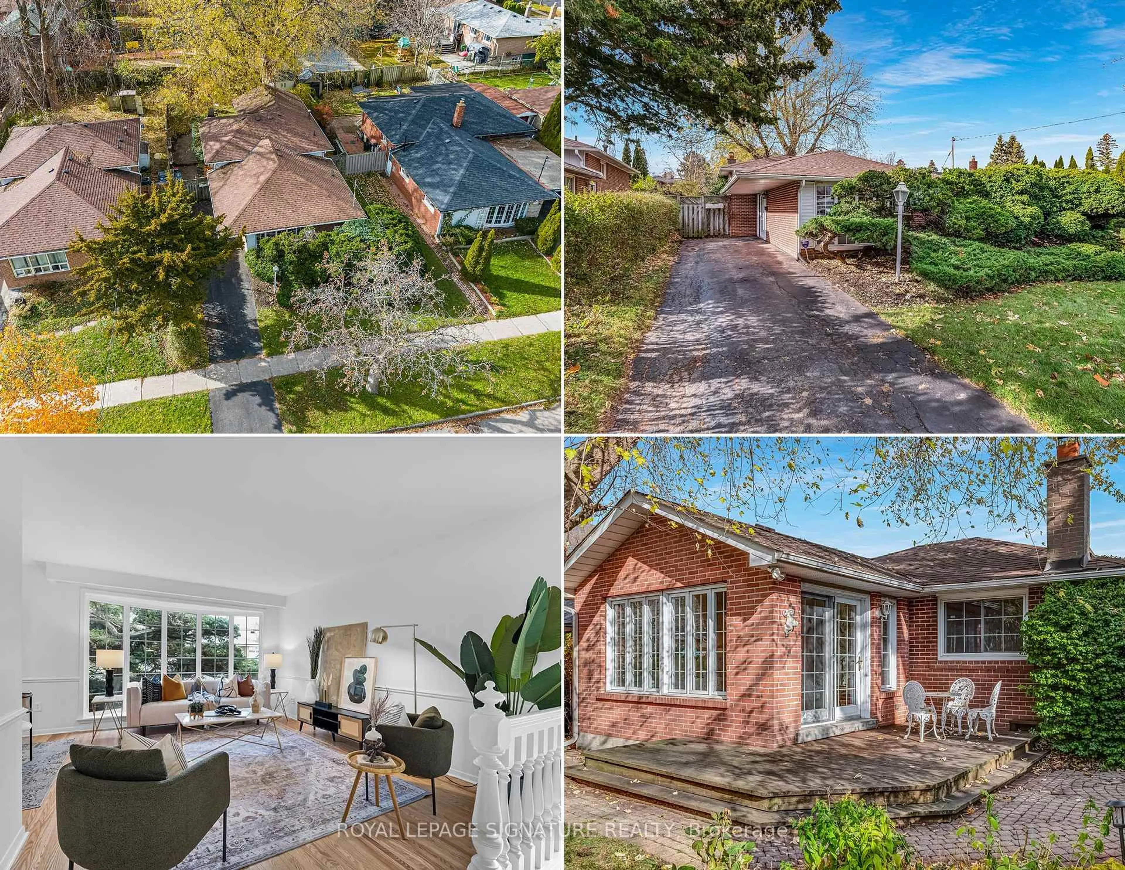 A pic from outside/outdoor area/front of a property/back of a property/a pic from drone, street for 38 Lochleven Dr, Toronto Ontario M1M 3S2