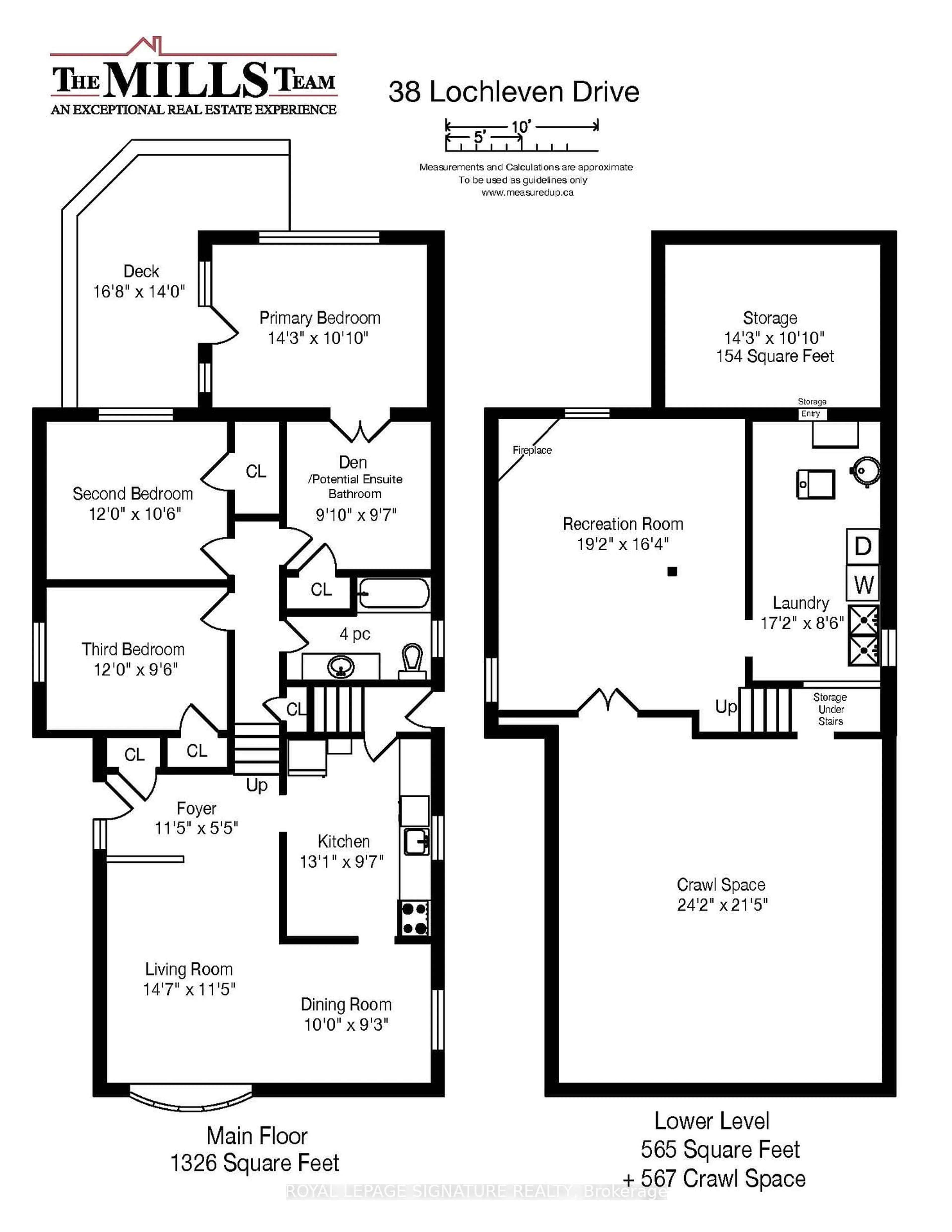 Floor plan for 38 Lochleven Dr, Toronto Ontario M1M 3S2