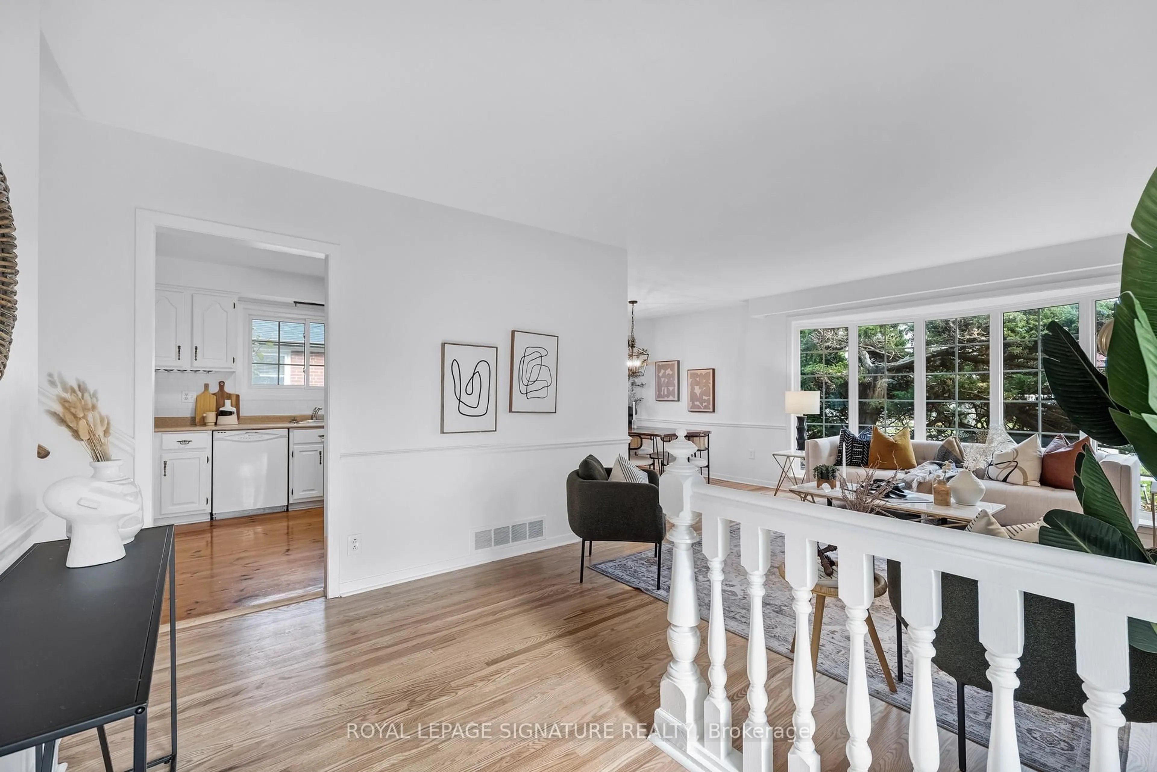 Open concept kitchen, unknown for 38 Lochleven Dr, Toronto Ontario M1M 3S2