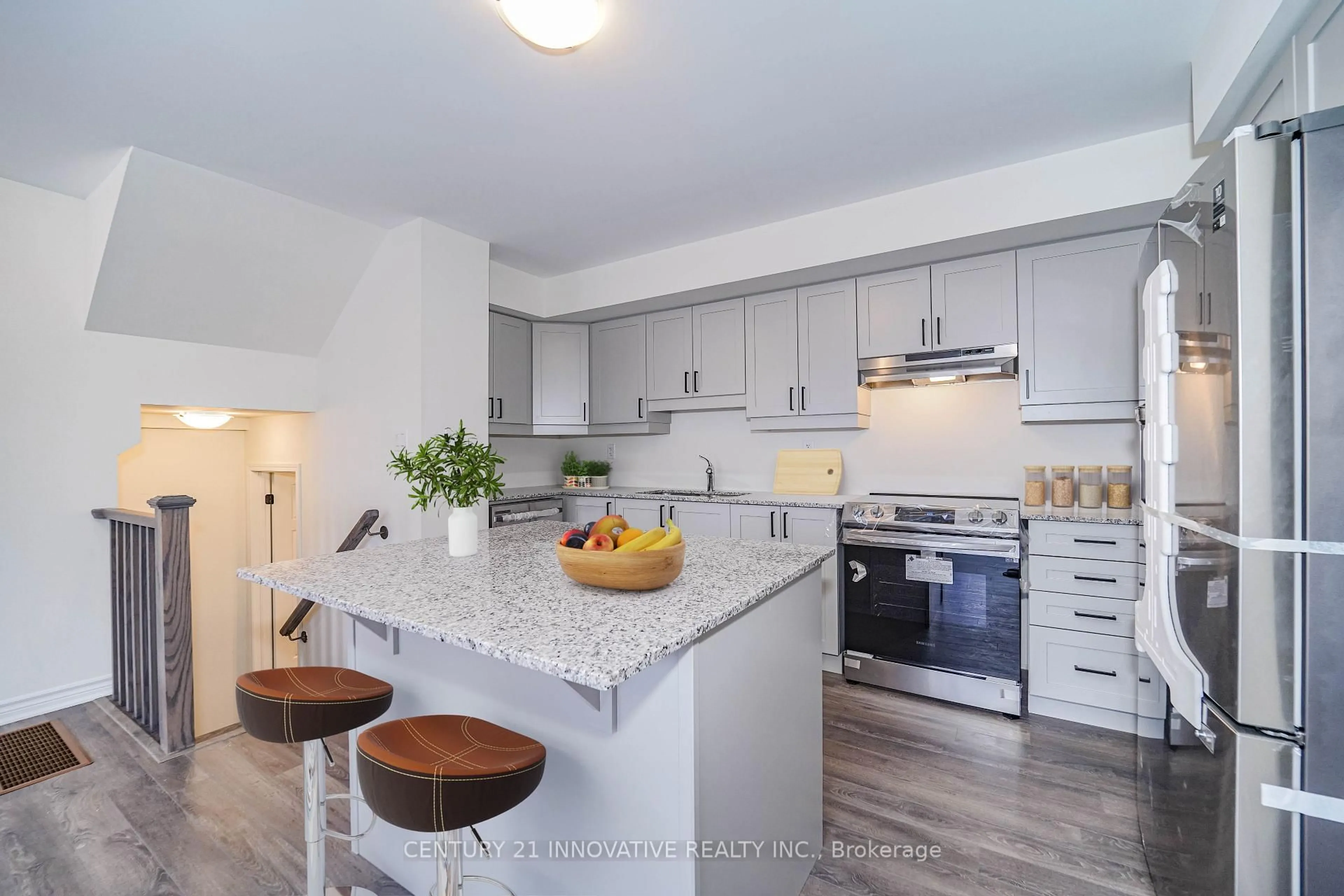 Open concept kitchen, unknown for 3325 Thunderbird Prom, Pickering Ontario L1X 0N4