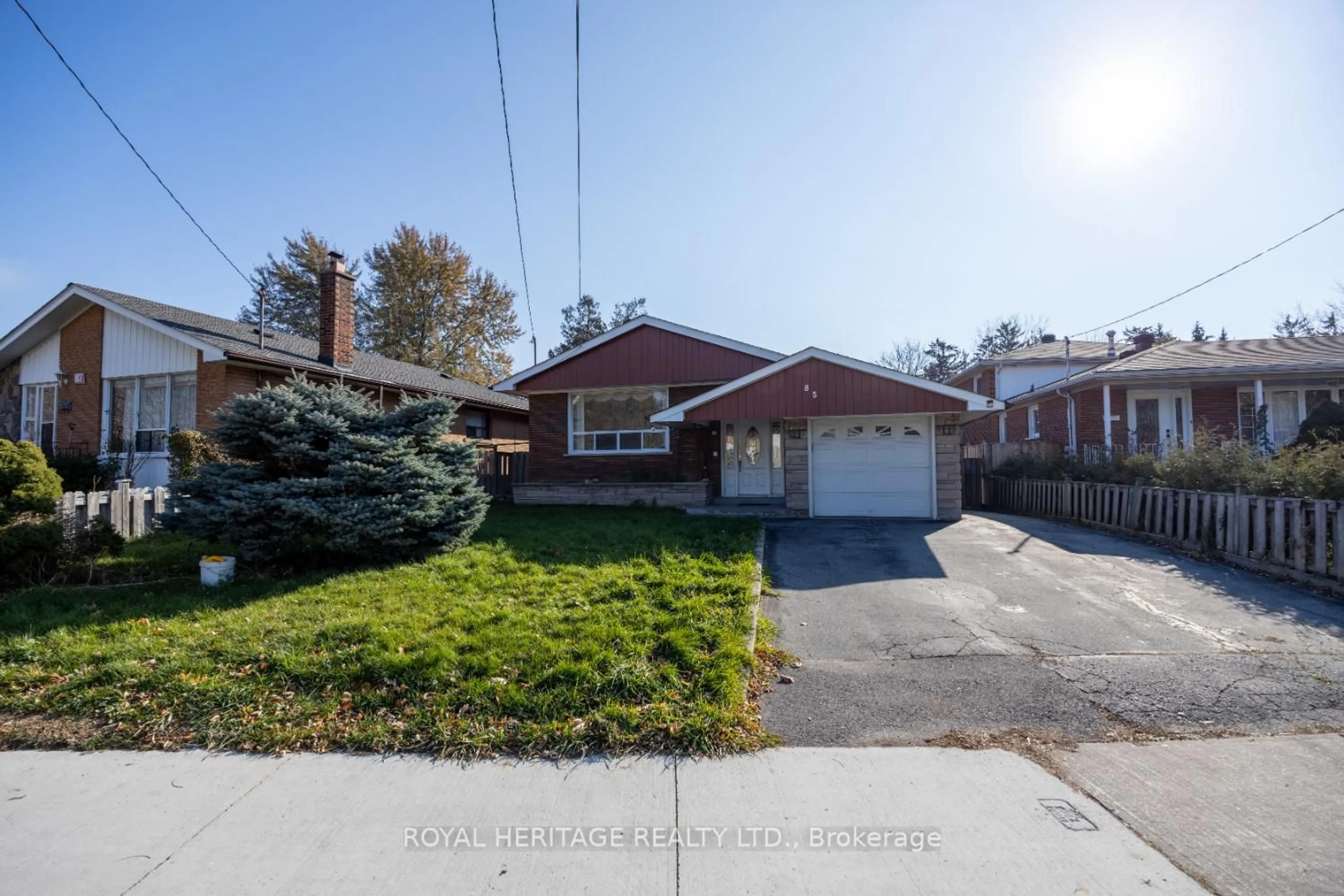 Home with brick exterior material, street for 85 Painted Post Dr, Toronto Ontario M1H 1T3