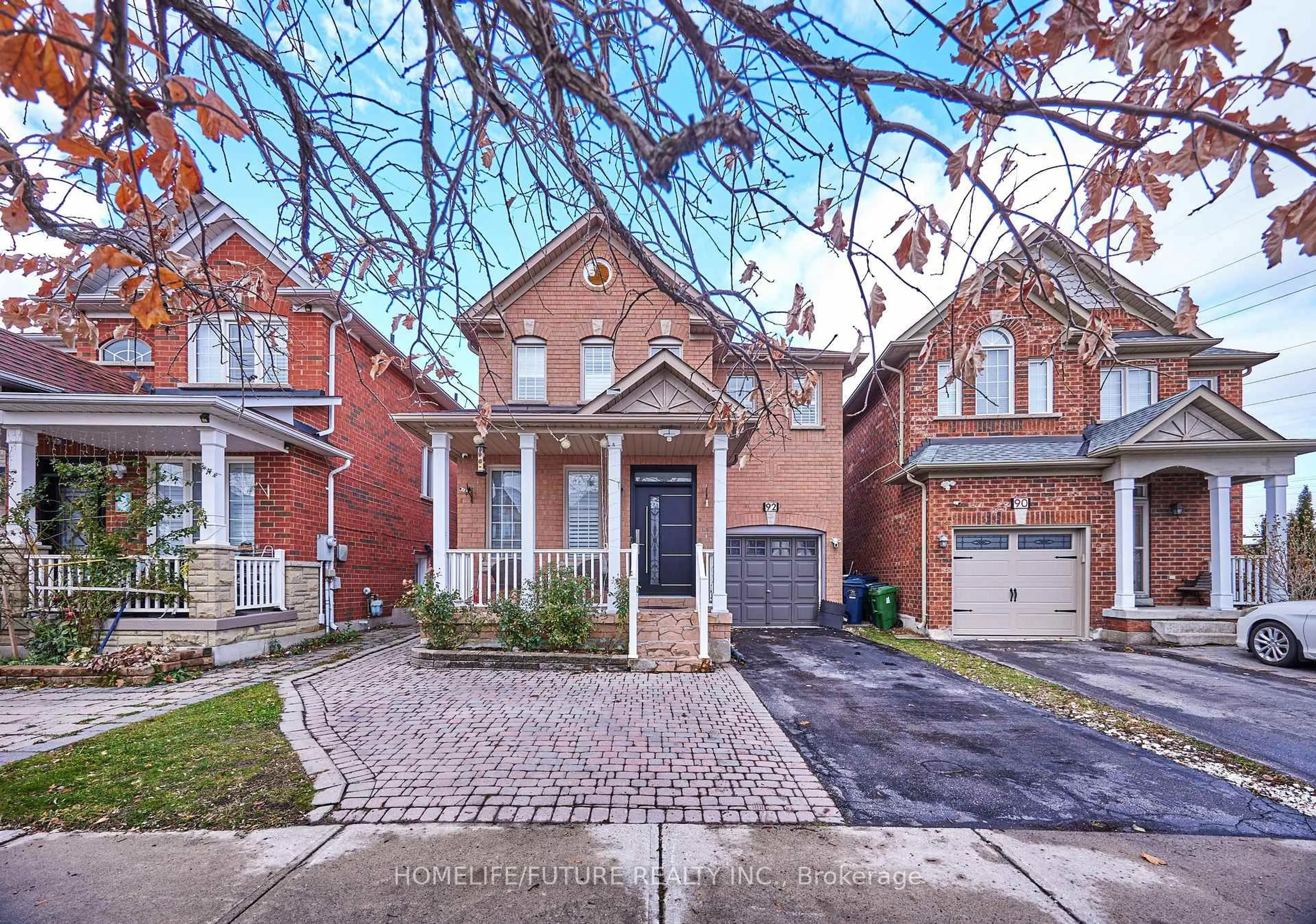Home with brick exterior material, street for 92 Pogonia St, Toronto Ontario M1X 1Z5