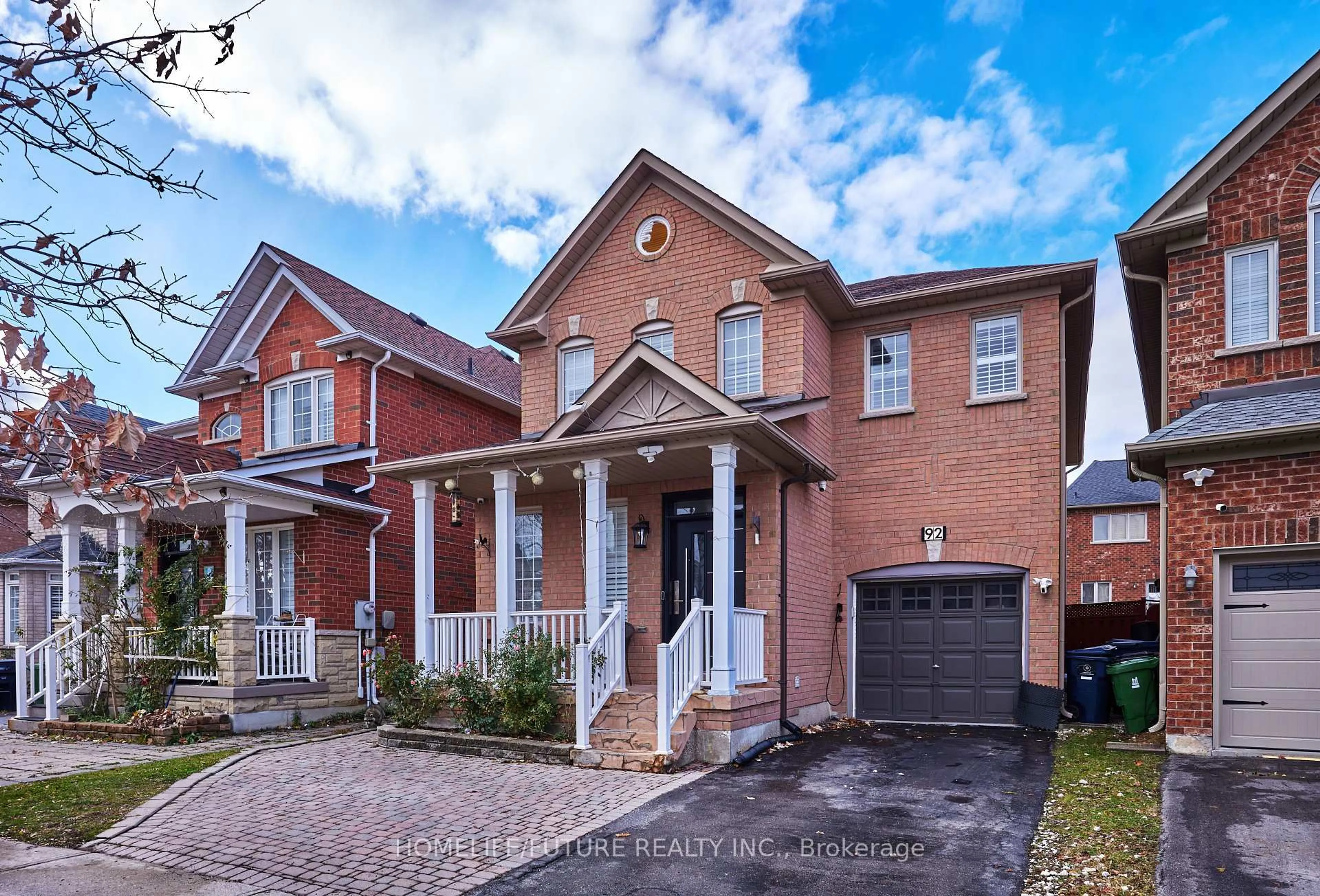 Home with brick exterior material, street for 92 Pogonia St, Toronto Ontario M1X 1Z5