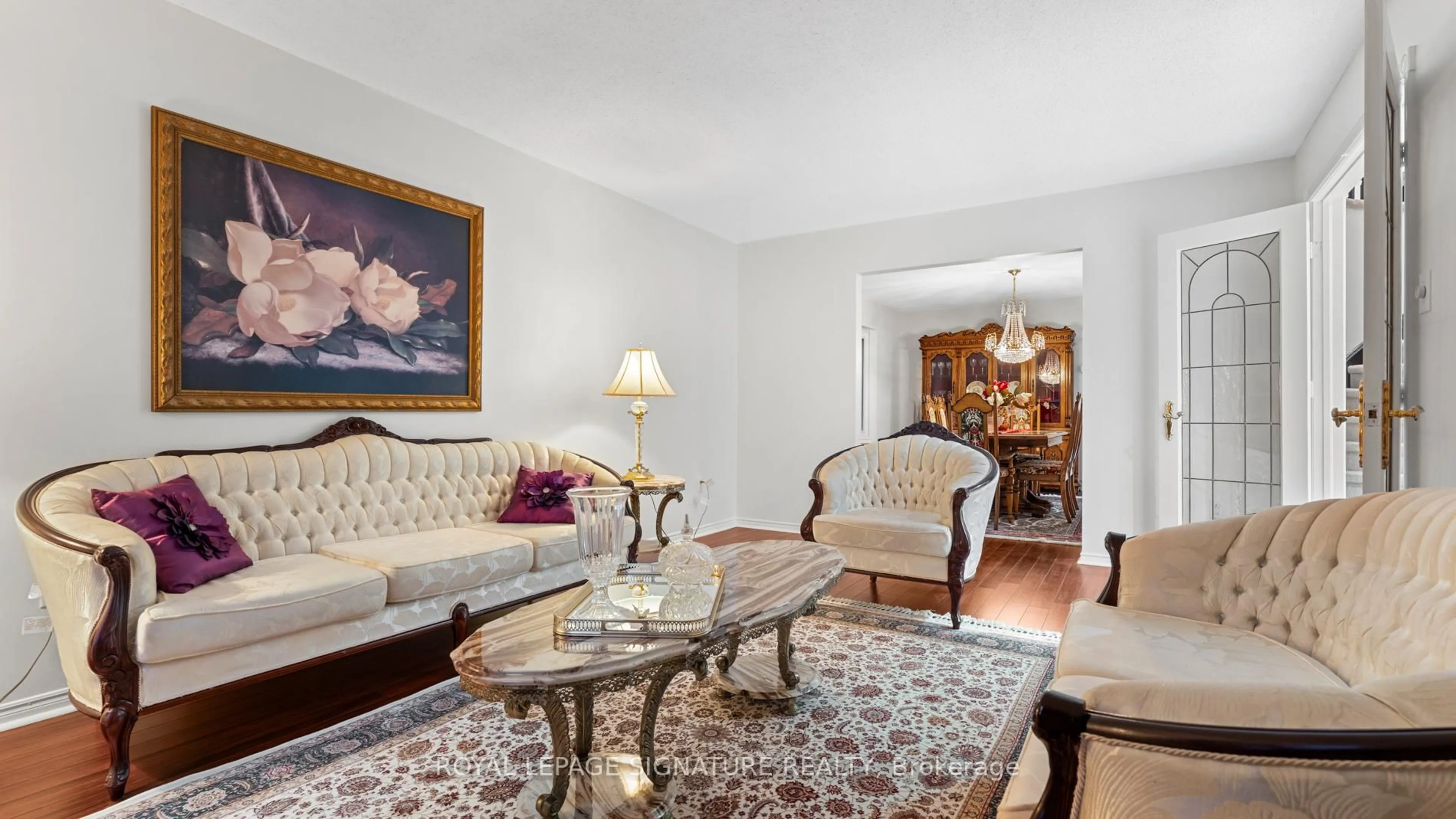 Living room with furniture, unknown for 583 Foxwood Tr, Pickering Ontario L1V 4R3