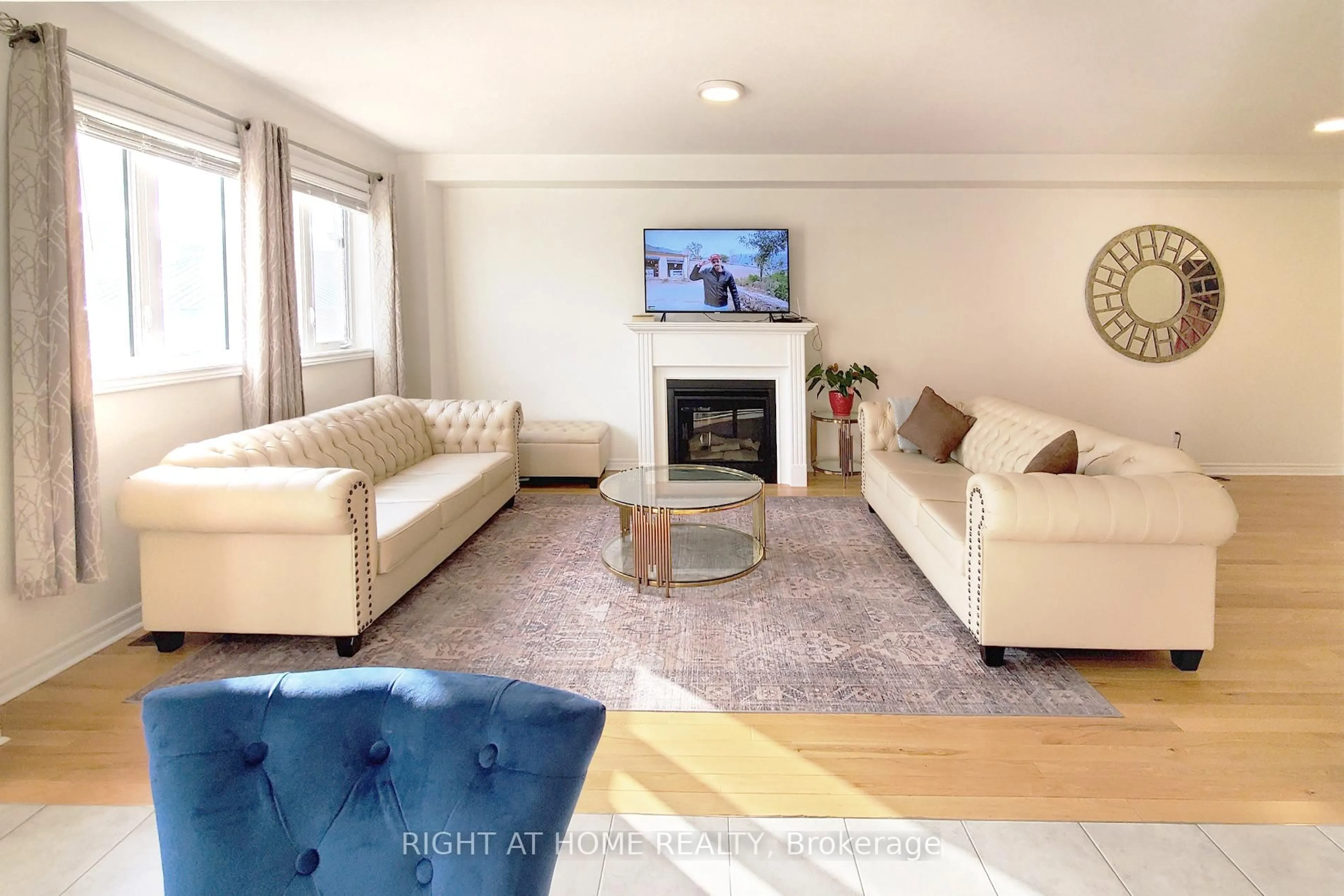 Living room with furniture, unknown for 973 Black Cherry Dr, Oshawa Ontario L1K 0P2