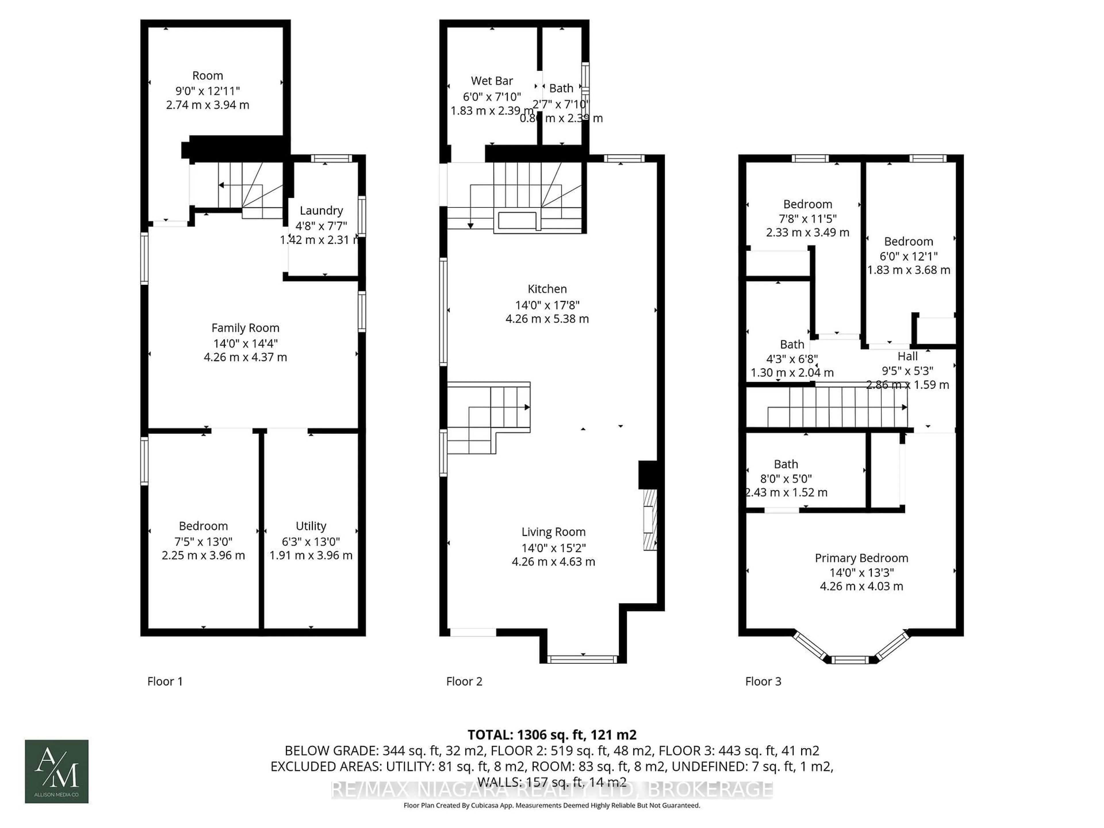 Floor plan for 853 Sammon Ave, Toronto Ontario M4C 2E9