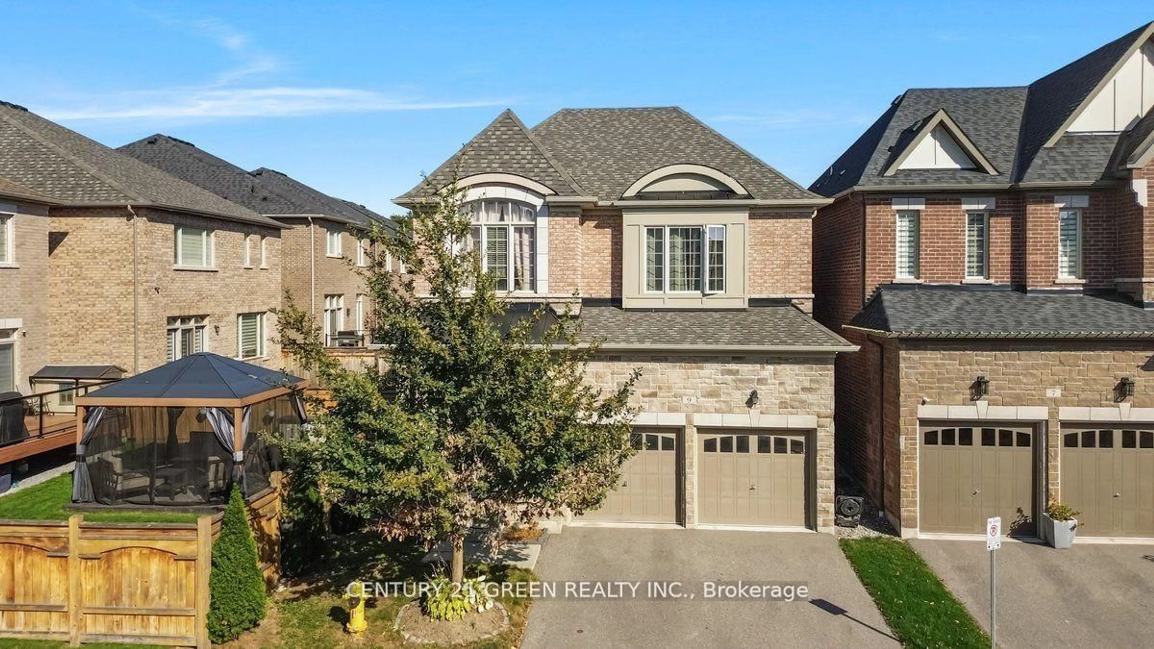 Home with brick exterior material, street for 9 Coates Of Arms Lane, Ajax Ontario L1T 3S2