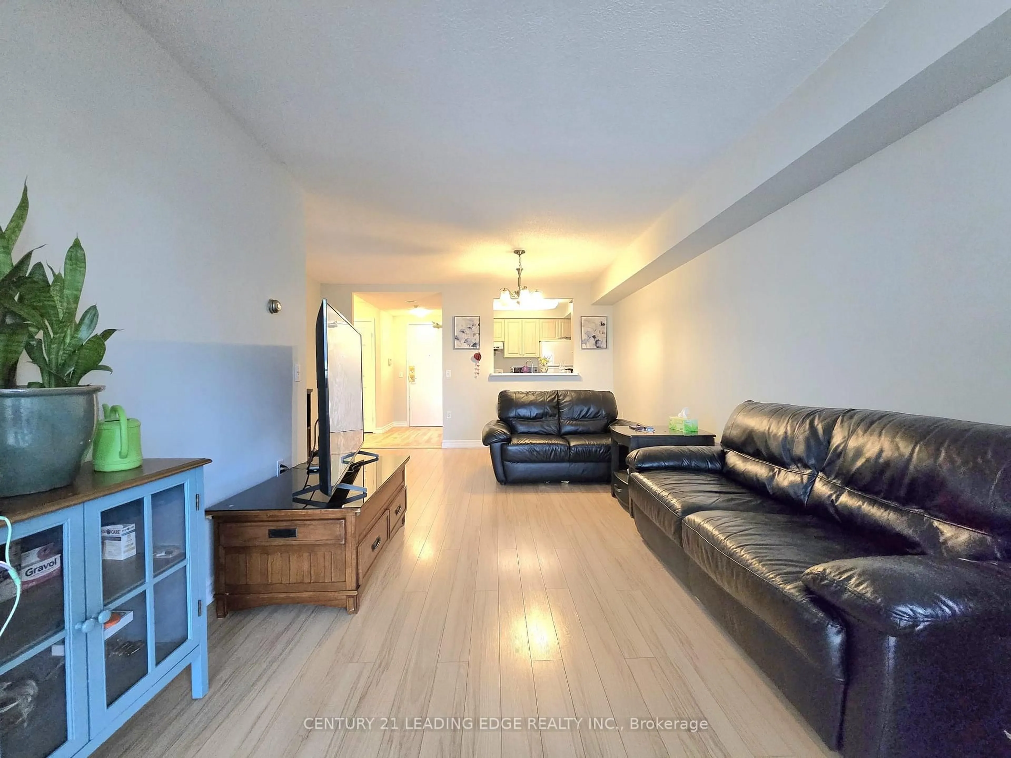 Living room with furniture, unknown for 5001 Finch Ave #610, Toronto Ontario M1S 5J9