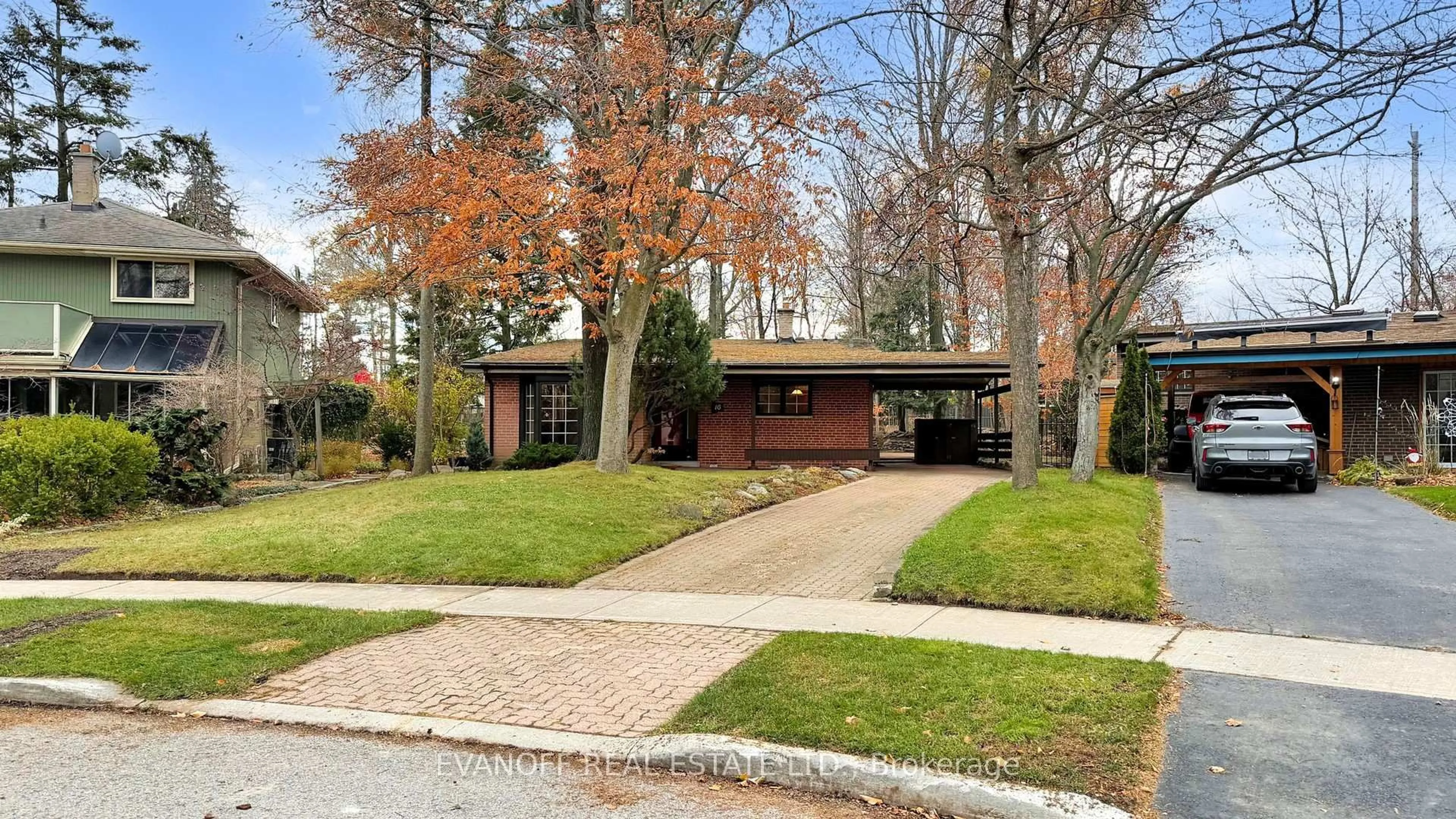 Home with brick exterior material, street for 16 Lyncroft Dr, Toronto Ontario M1E 1X7