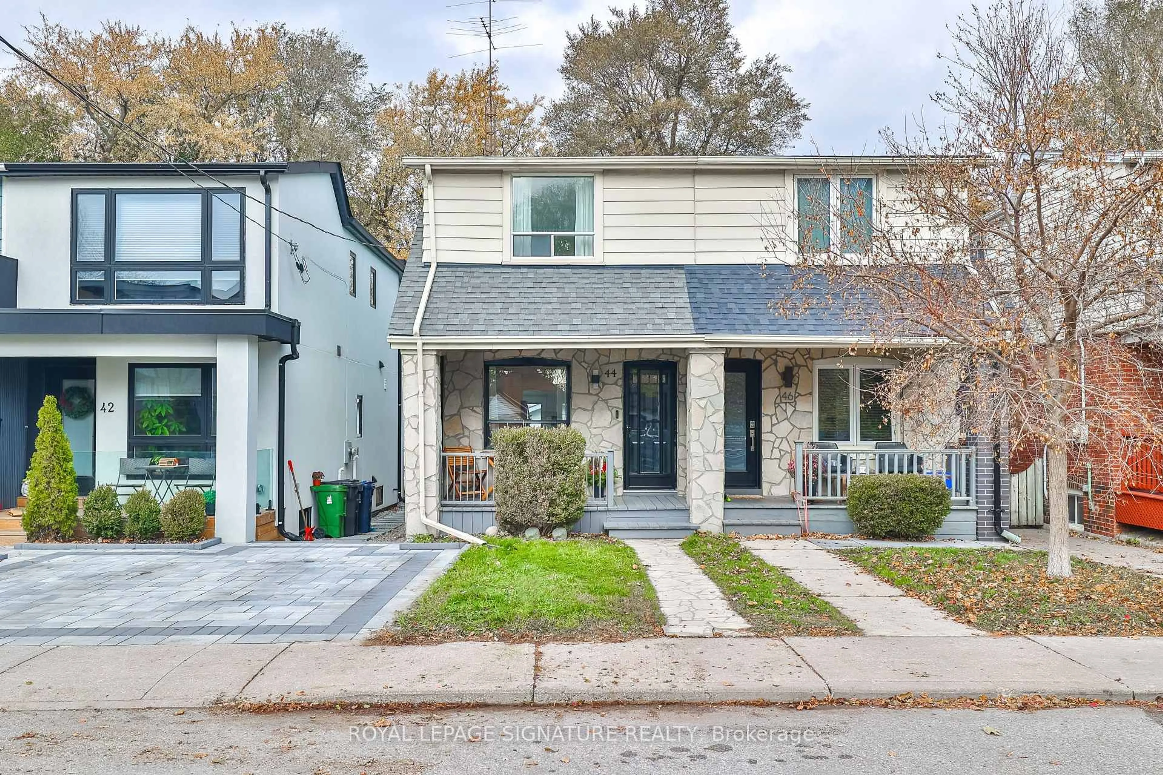 Home with brick exterior material, street for 44 Linton Ave, Toronto Ontario M1N 1W6