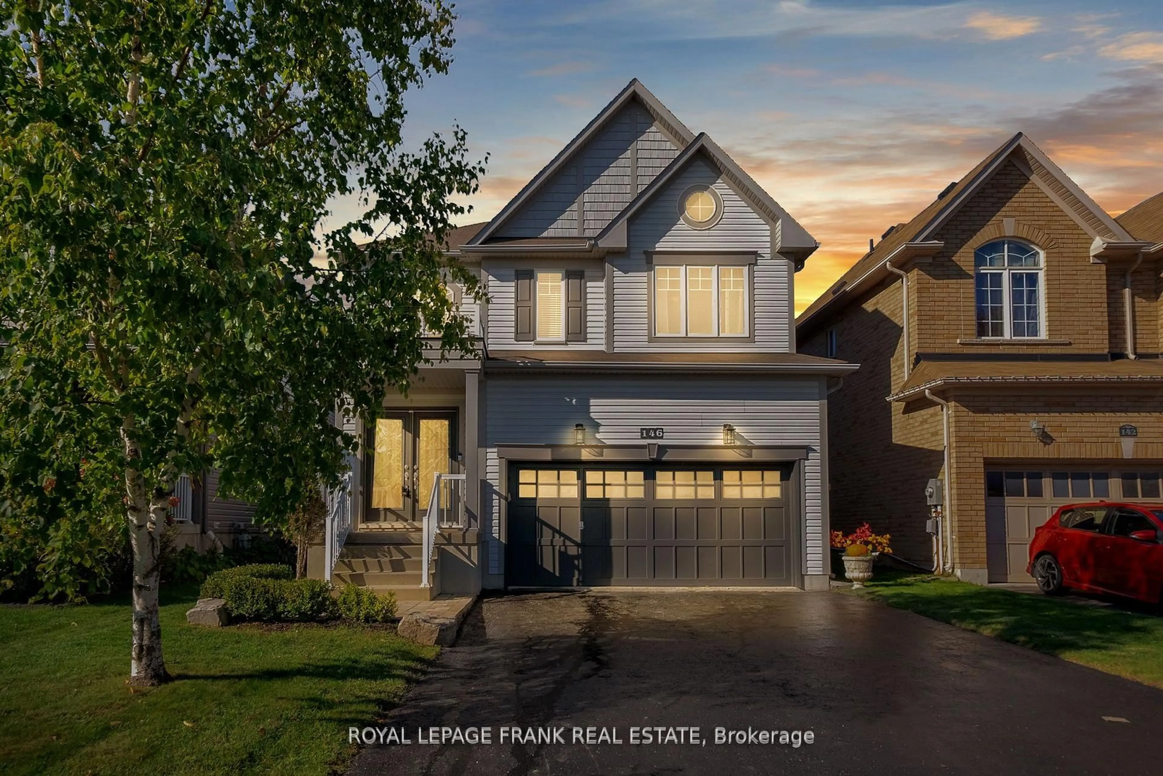 Home with brick exterior material, street for 146 Buttonshaw St, Clarington Ontario L1C 0J7